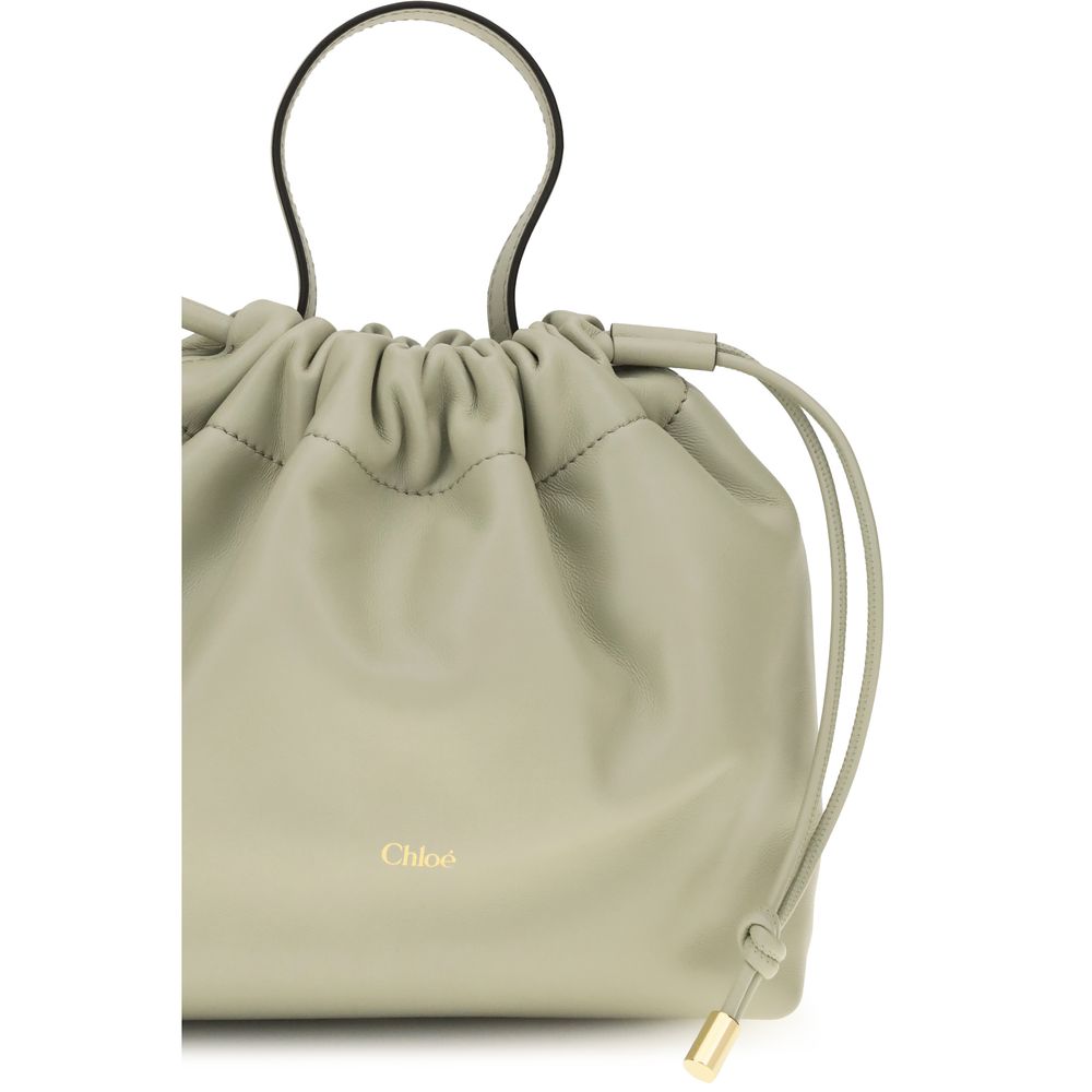 Chloé Gray Lamb Ovis Aries Shoulder Bag | Artisanal Luxury