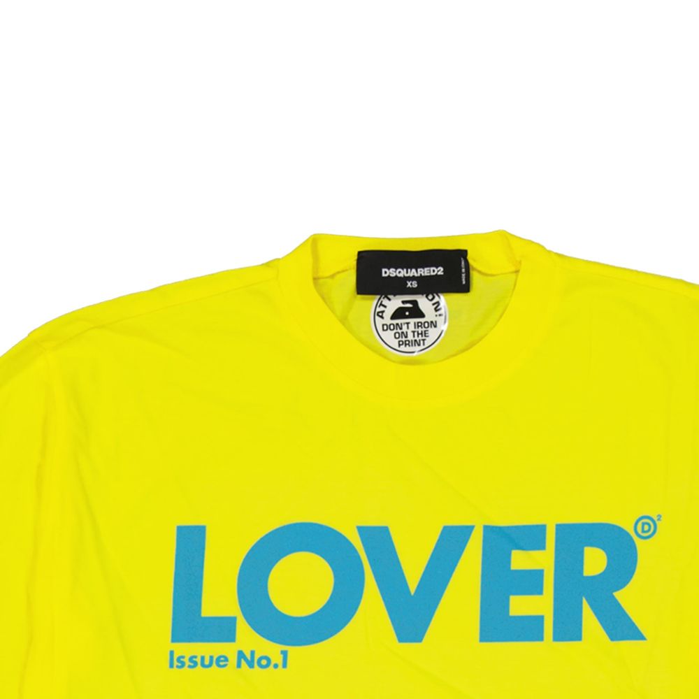 Dsquared² Bicolor Cotton T-Shirt - Artisanal Luxury Essentials