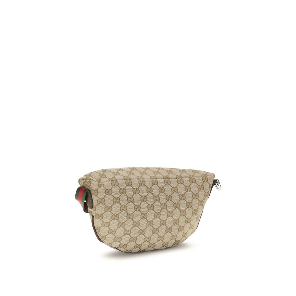 Gucci Beige Fabric Shoulder Bag | Artisanal Luxury Accessory