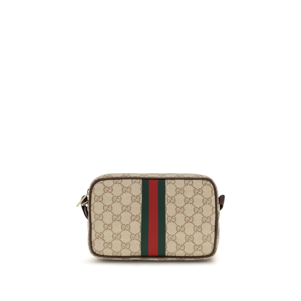 Gucci Beige Fabric Shoulder Bag | Artisanal Luxury Accessory