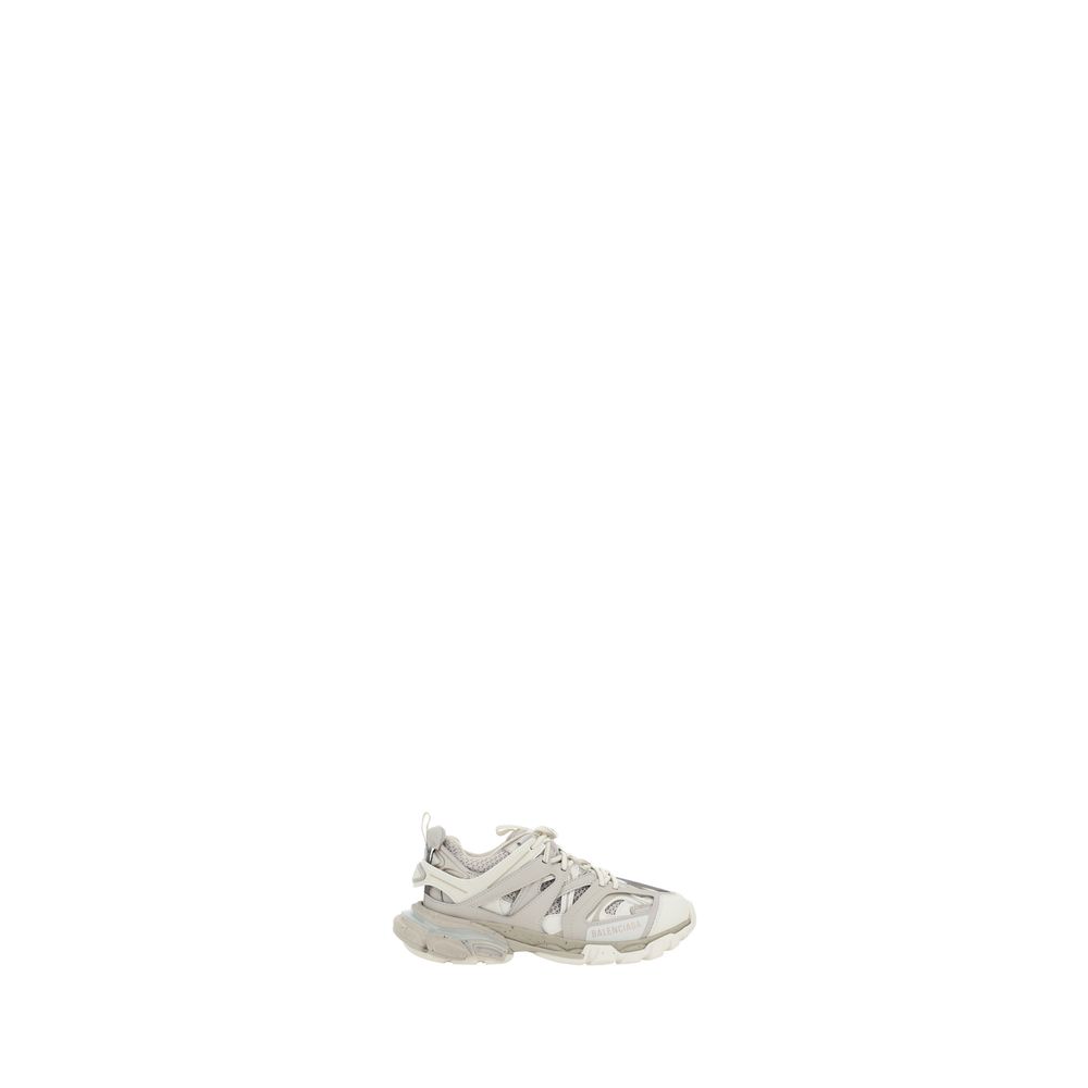 Balenciaga White Track Sneakers - Designer Luxury Footwear