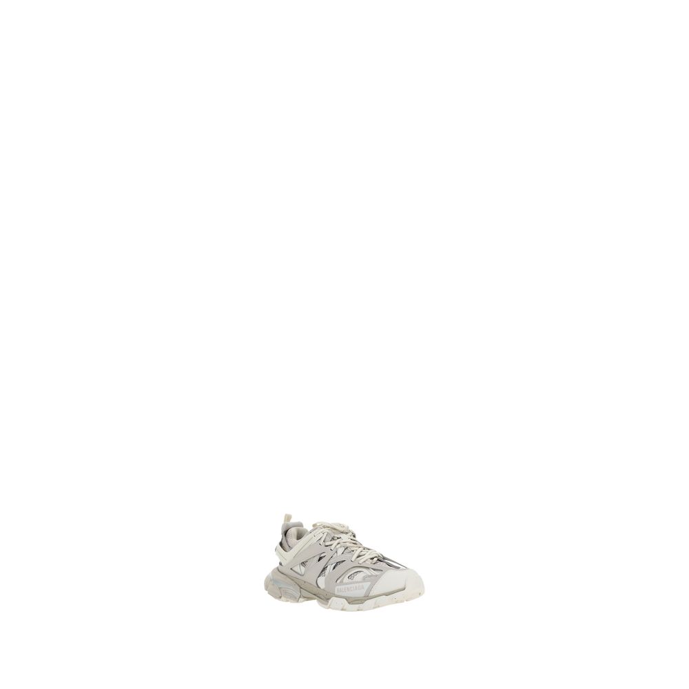Balenciaga White Track Sneakers - Designer Luxury Footwear