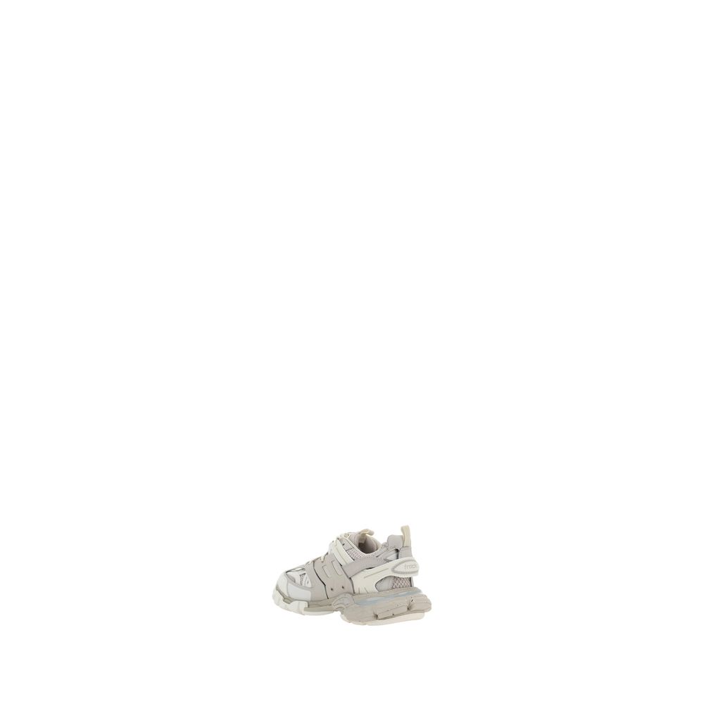 Balenciaga White Athletic Sneakers - Designer Luxury Footwear
