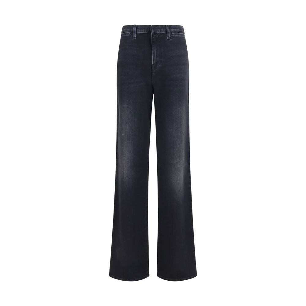 Gucci Black Cotton Straight-Leg Jeans - Artisanal Luxury Denim