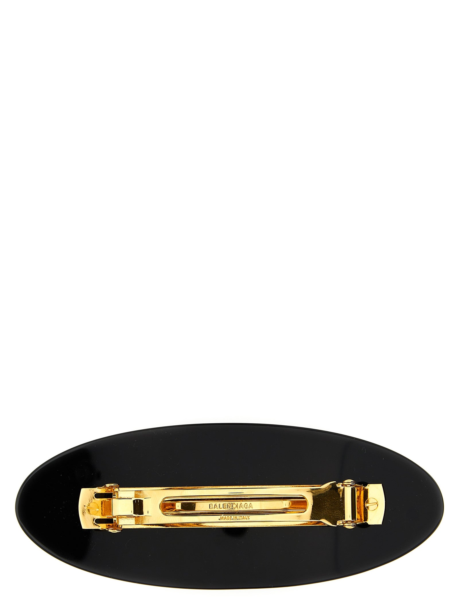 Balenciaga Black Hair Clip - Artisanal Luxury Accessory