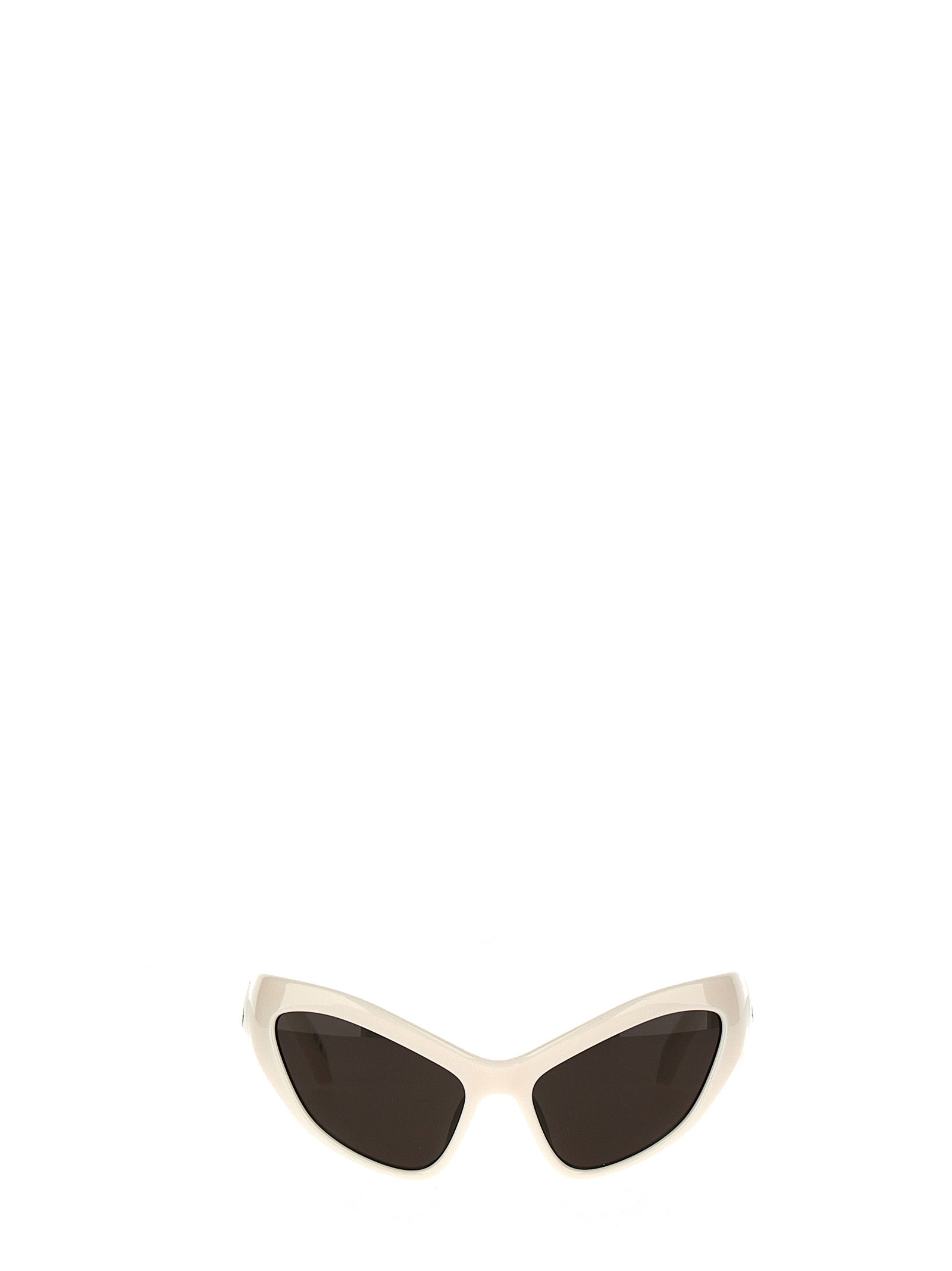 Balenciaga White Nylon Sunglasses | Designer Luxury Couture