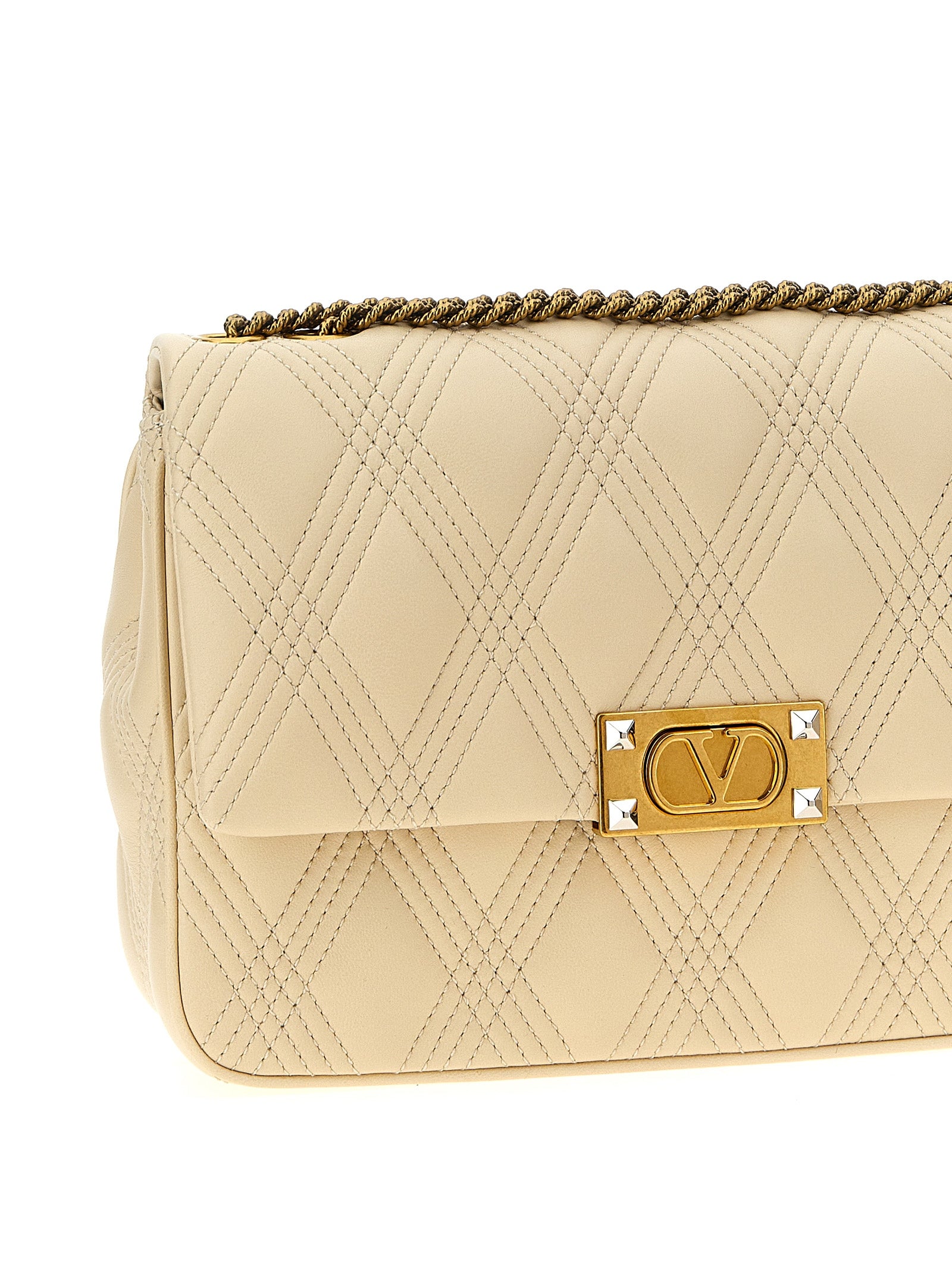 Valentino Garavani Quiltie 67 Shoulder Bag - Artisanal Luxury