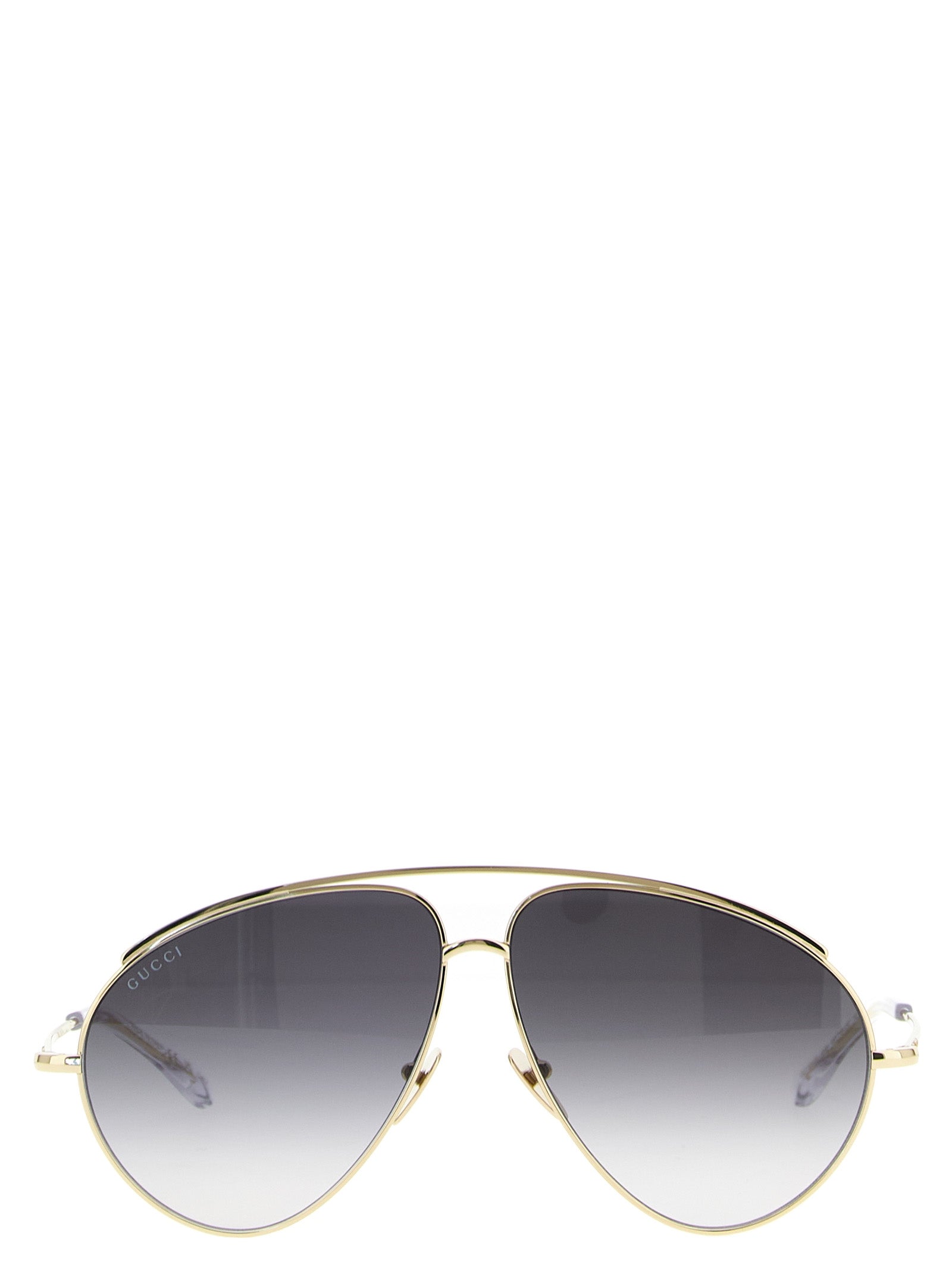 Gucci Gold Metal Sunglasses - Luxurious Designer Accessories