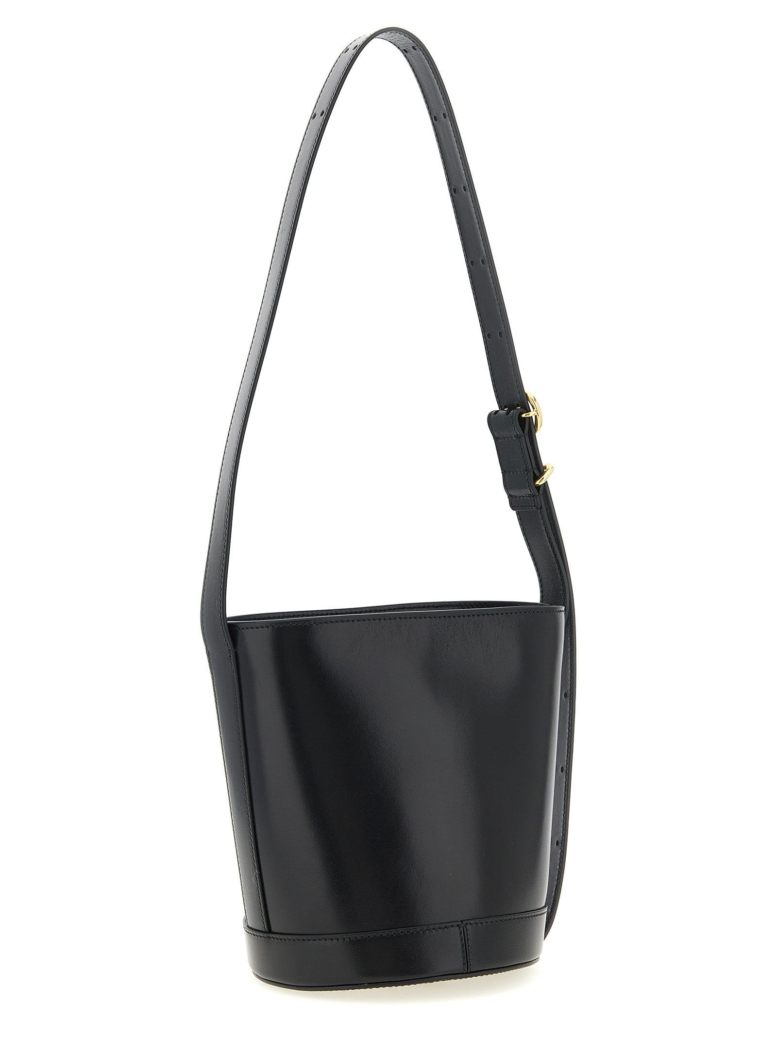 Discover the Jil Sander Black Calfskin Shoulder Bag, a symbol of artisanal luxury crafted from exquisite calfskin leather, perfect for elevating your sophisticated style.