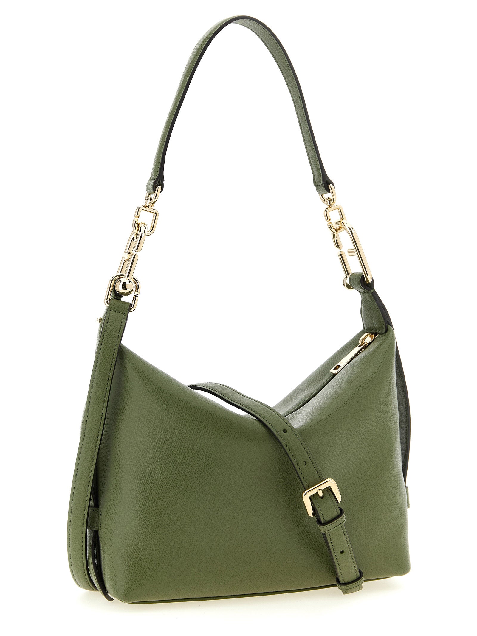 Indulge in the exquisite elegance of the Furla Bicolor Calfskin Shoulder Bag, a masterpiece of artisanal craftsmanship that redefines luxury for every occasion.
