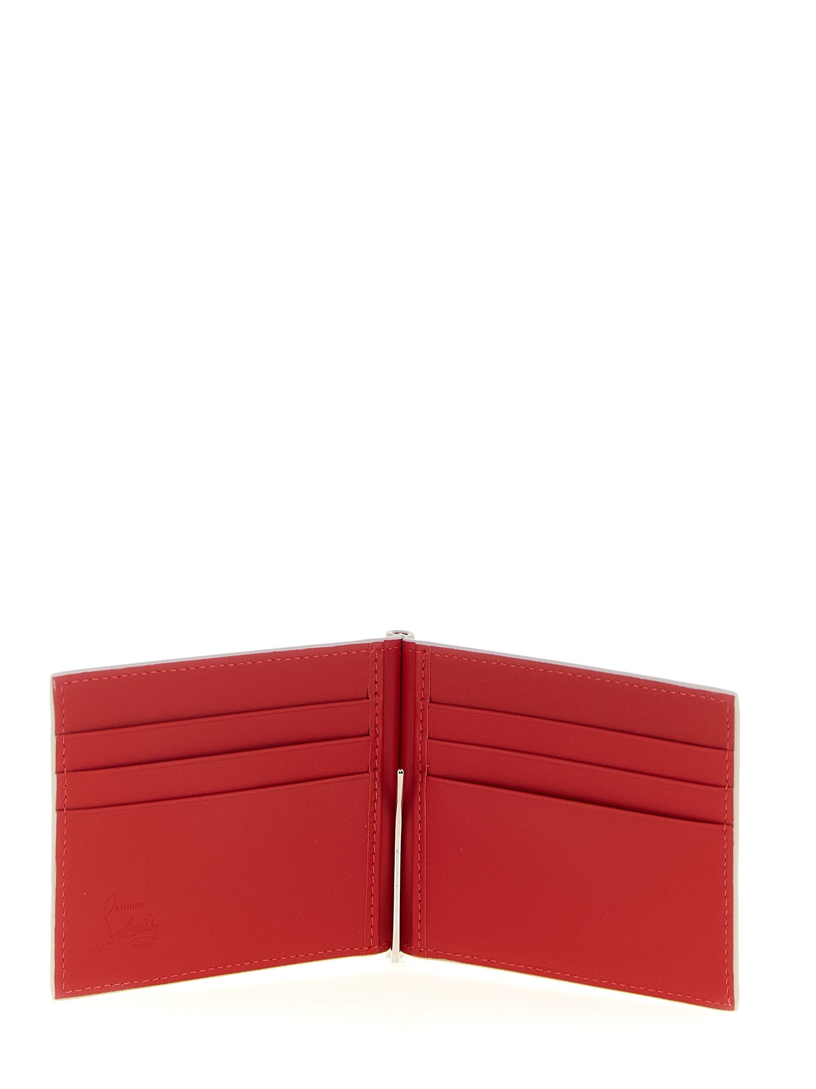 Christian Louboutin Beige Calfskin Wallet | Artisanal Luxury