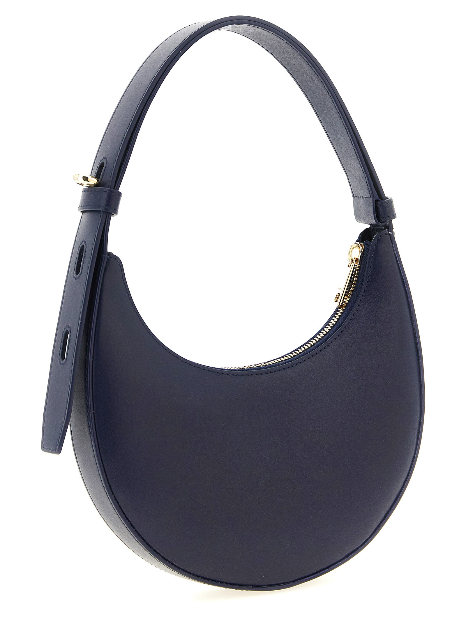 Discover the Furla Blue Calfskin Shoulder Bag, a masterpiece of artisanal craftsmanship in premium leather, elevating your style with timeless elegance and modern sophistication.