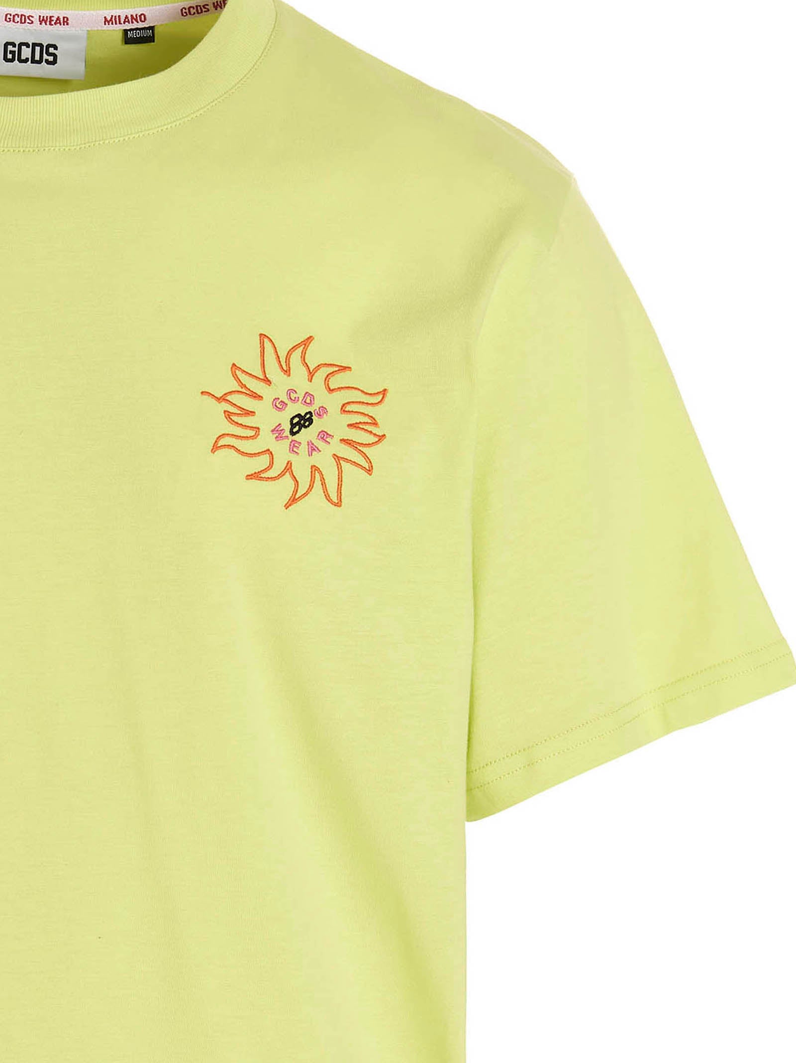 GCDS Bicolor Cotton T-Shirt | Luxe Designer Streetwear