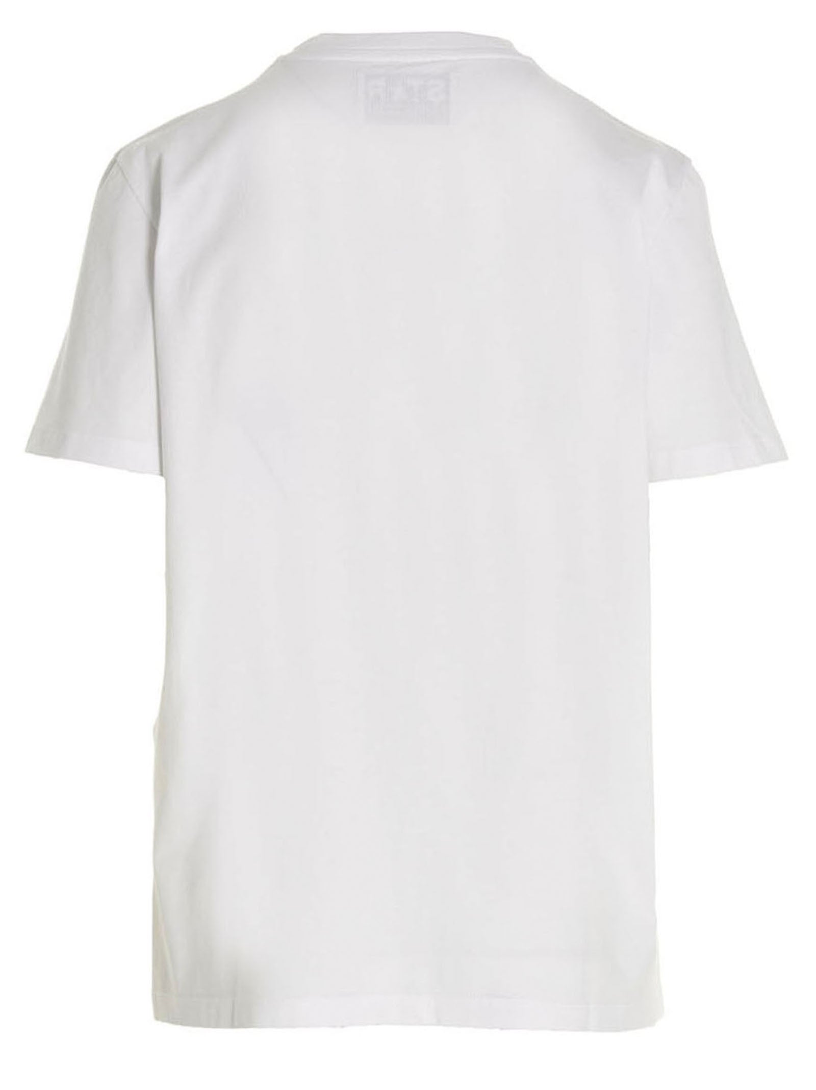 Golden Goose White Cotton T-Shirt - Artisanal Luxury Statement