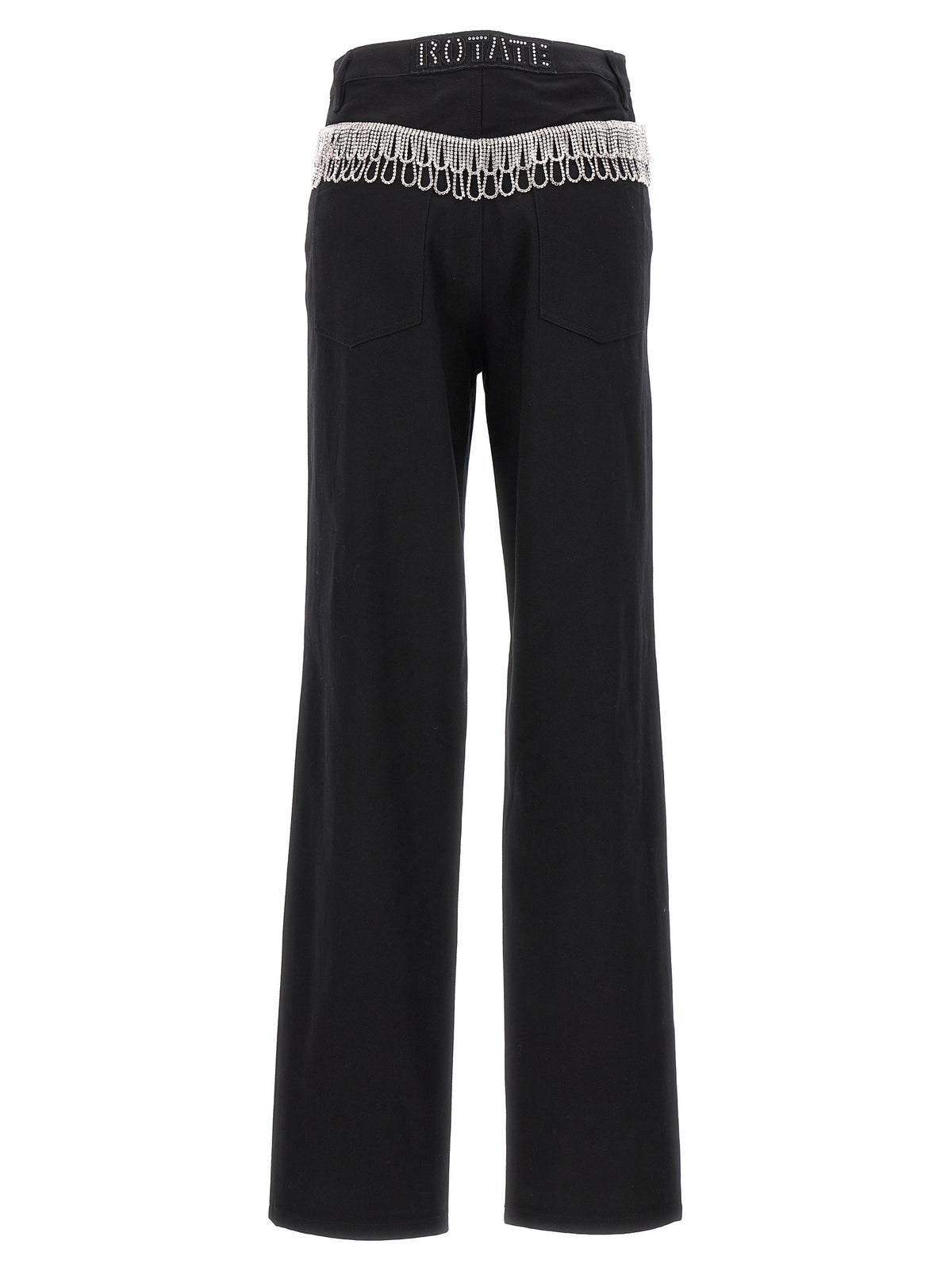 ROTATE BIRGER CHRISTENSEN Black High-Waisted Jean - Luxury Denim