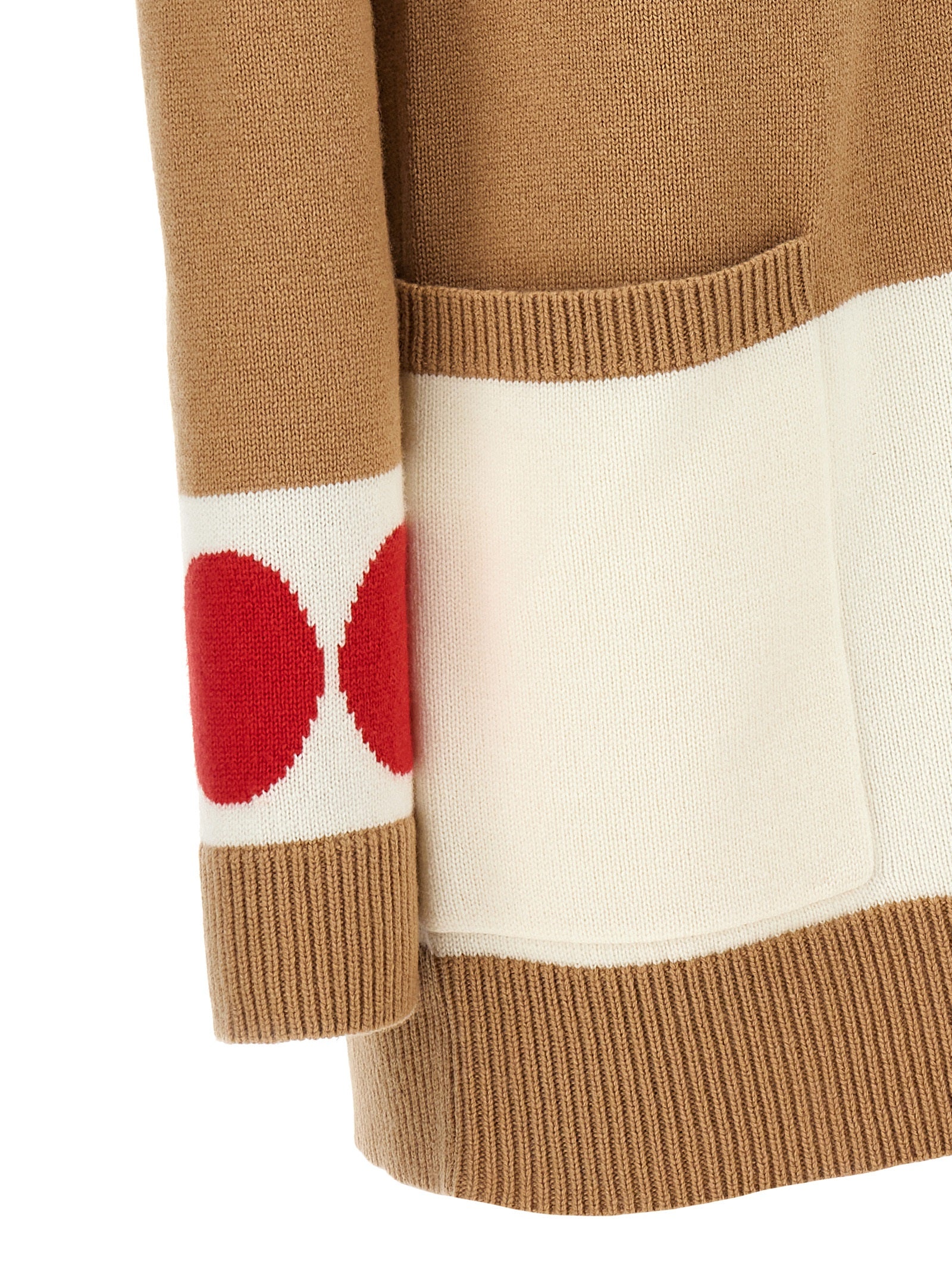 Max Mara Multicolor Wool Cardigan