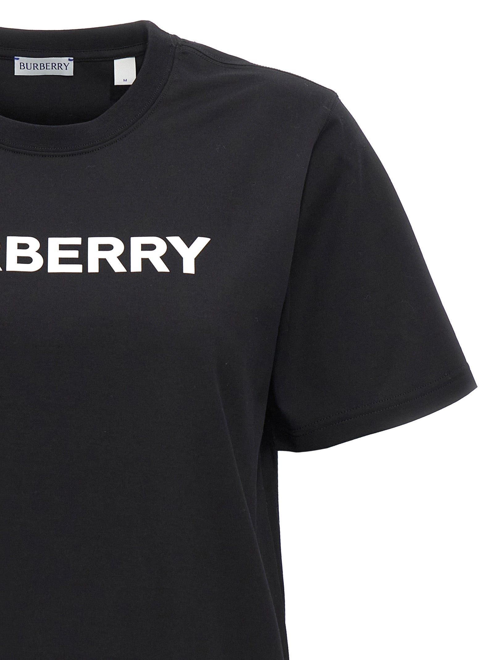 Burberry Bicolor Cotton T-Shirt - Designer Luxury Essential