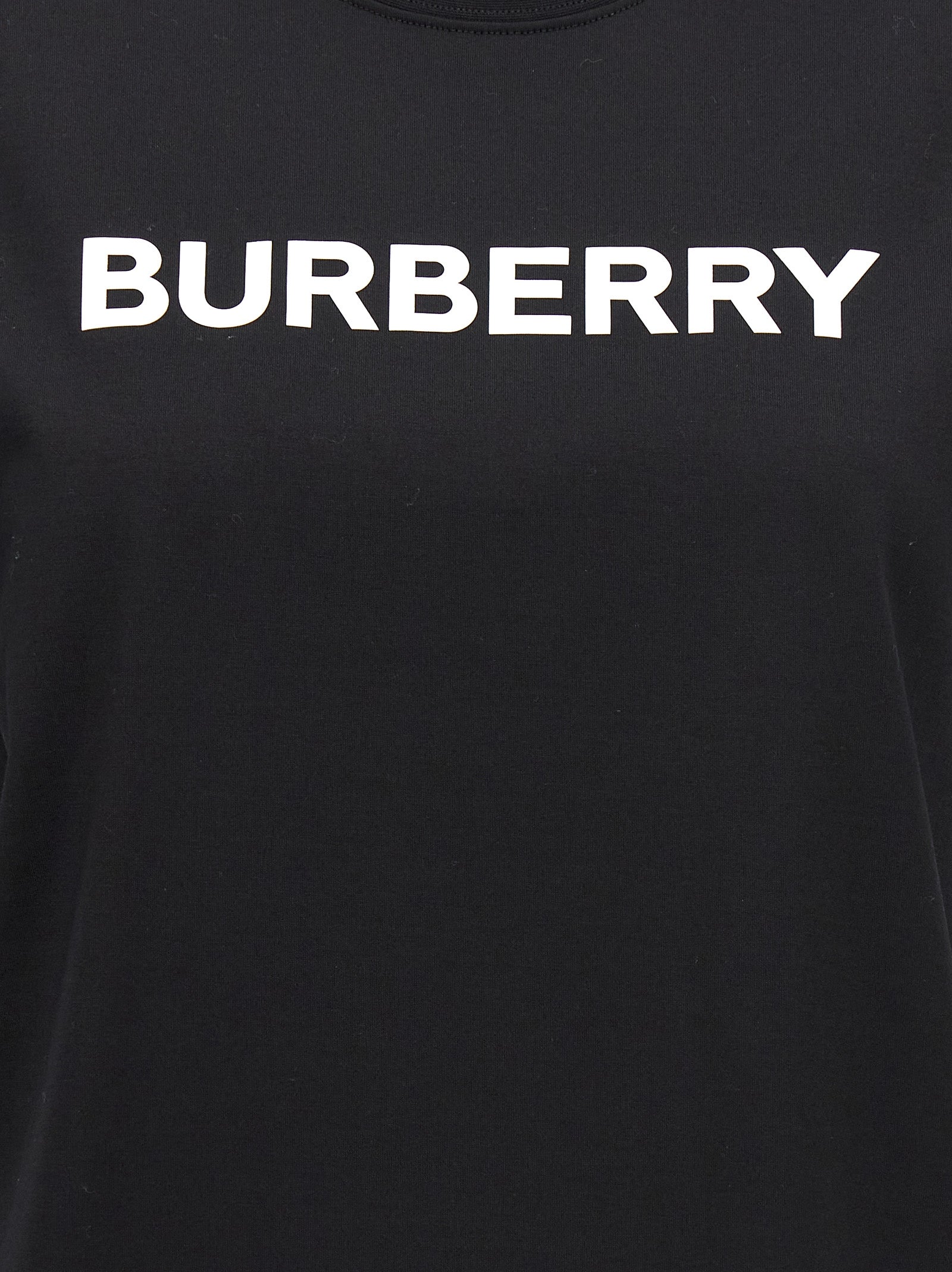 Burberry Bicolor Cotton T-Shirt - Designer Luxury Essential