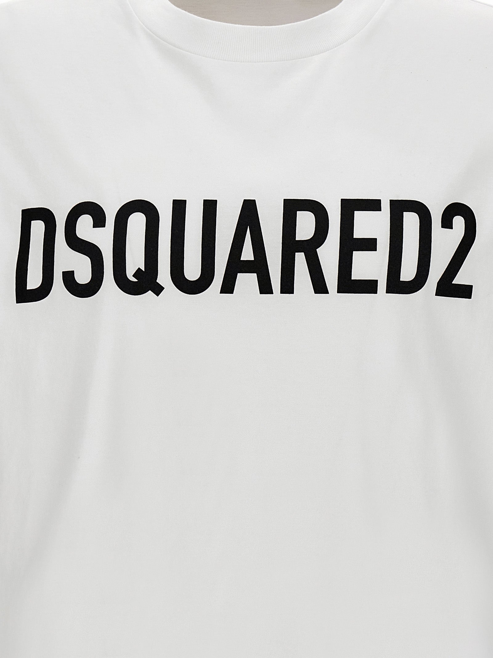 Dsquared² Bicolor Cotton T-Shirt – Designer Urban Chic Couture