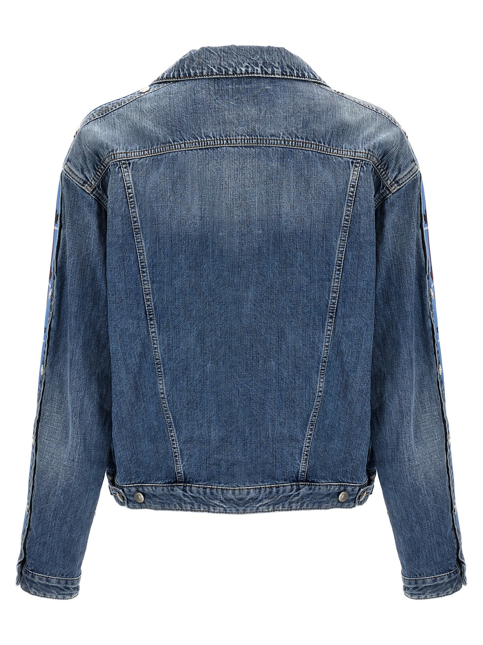 Dsquared² Blue Denim Jacket - Artisanal Luxury Statement Piece
