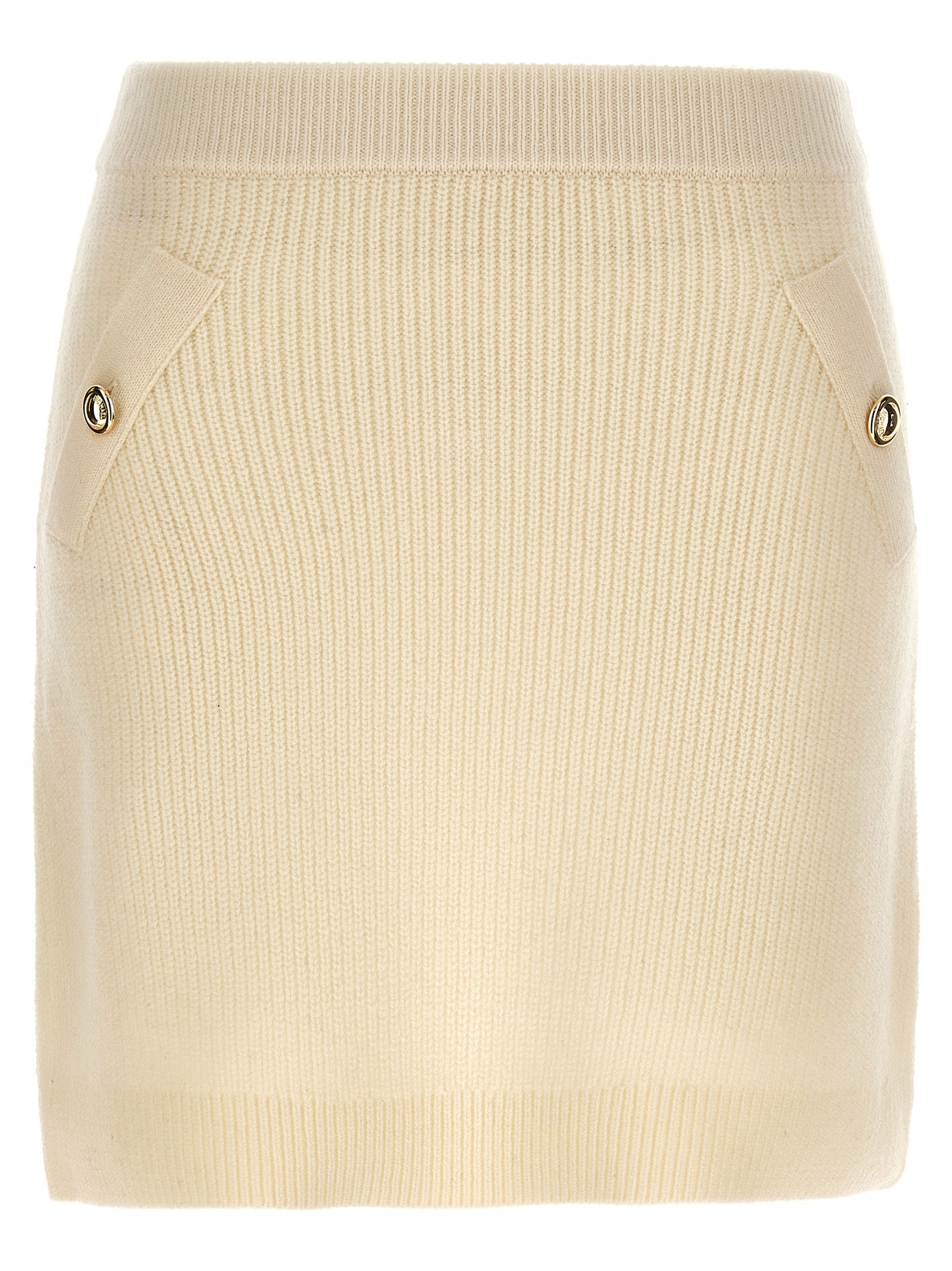 Discover the MICHAEL MICHAEL KORS White Wool Long Skirt, a timeless blend of luxury and comfort, crafted for those who embrace elegance and sophistication.