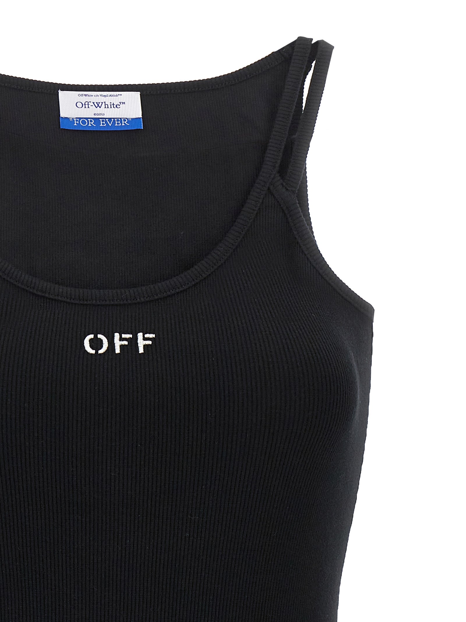Elevate your elegance with the Off-White Black Cotton Short Dress, a luxurious blend of sophistication and comfort, perfect for every occasion.