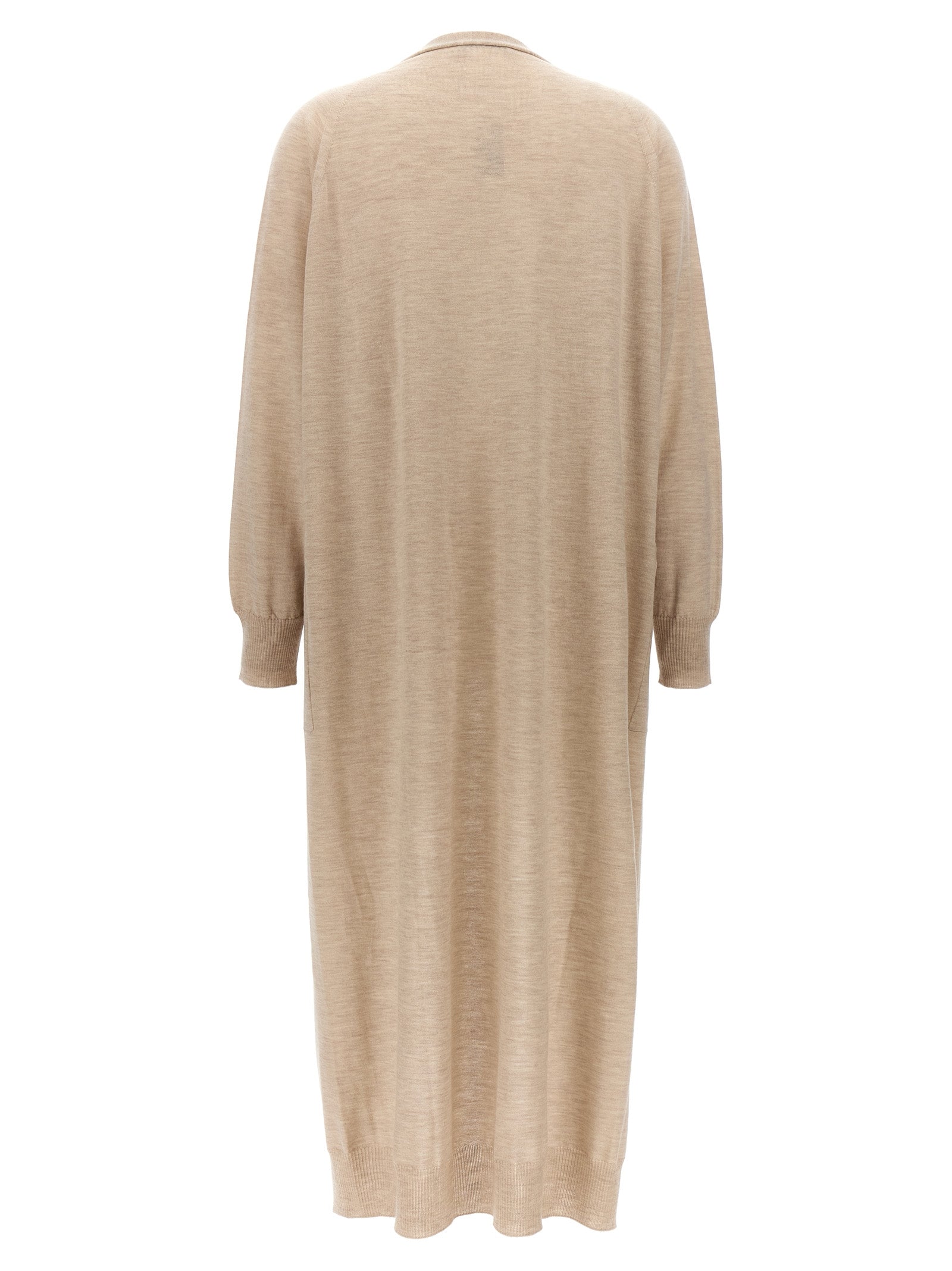 Elevate your wardrobe with the Max Mara Beige Cashmere Cardigan, a luxurious 100% cashmere piece embodying Italian craftsmanship and timeless elegance.
