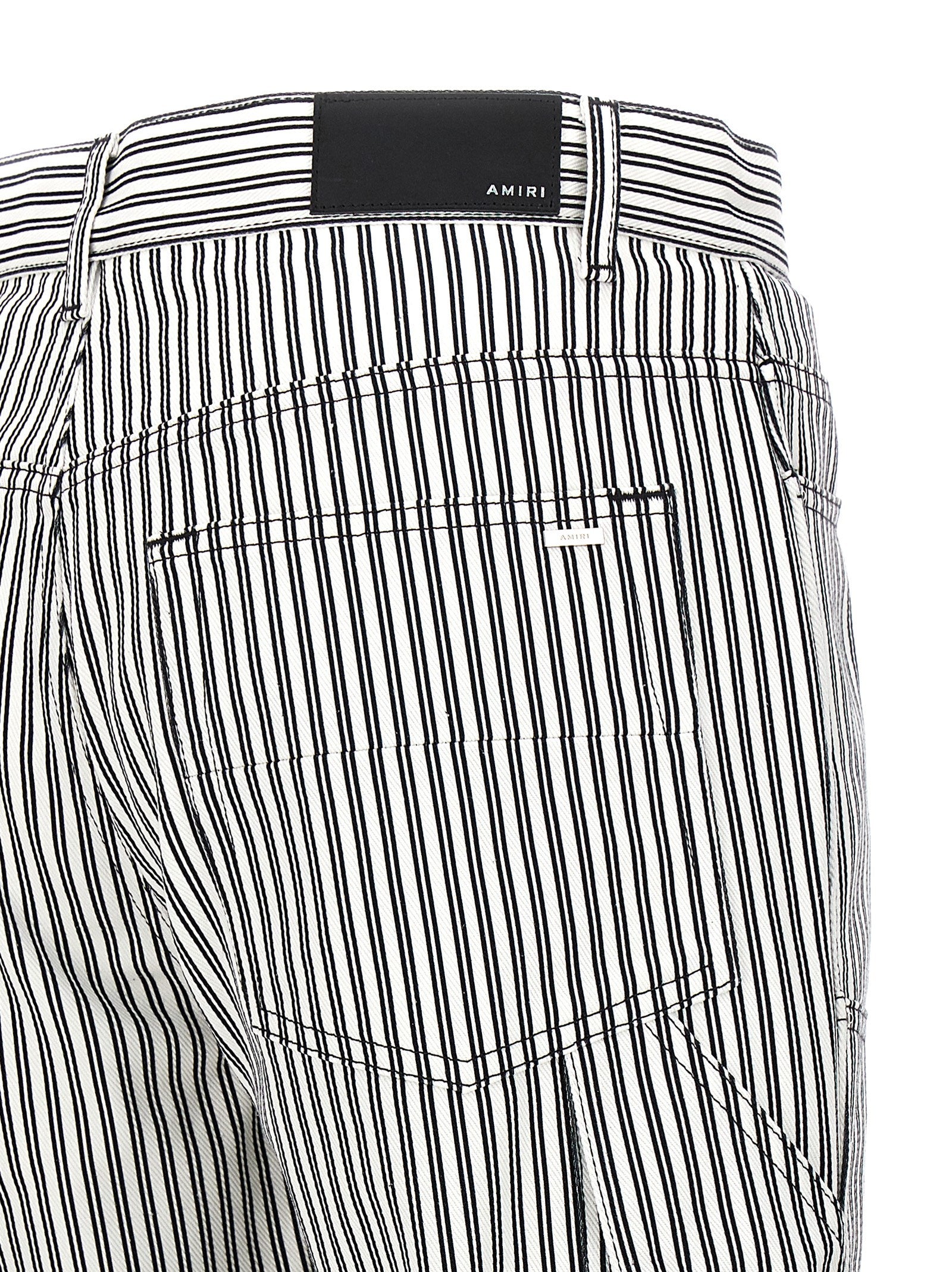 Amiri Bicolor Cotton Cargo Pants