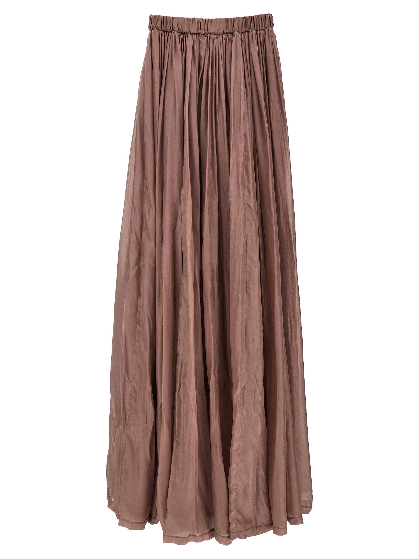 Elevate your elegance with the Rick Owens Multicolor Silk Long Dress, a luxurious statement piece crafted from 100% silk, perfect for unforgettable moments.