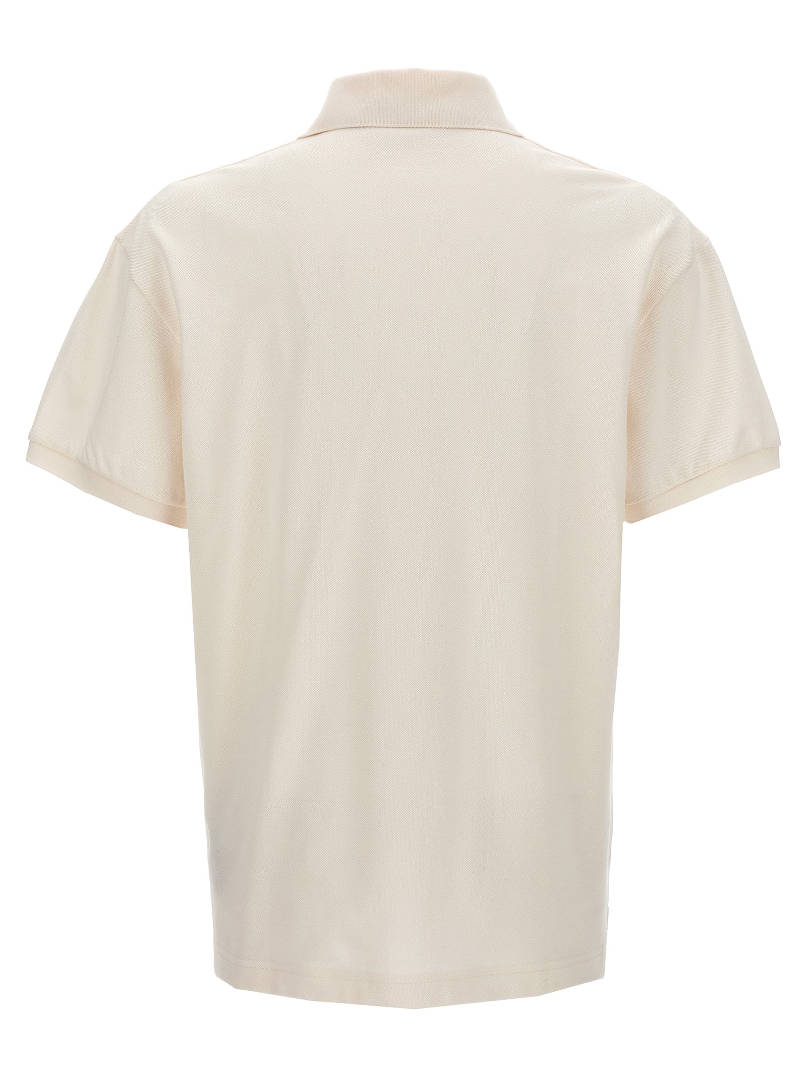 Elevate your wardrobe with the Palm Angels White Polyester Polo Shirt, a masterpiece of artisanal luxury that embodies sophistication and timeless elegance.