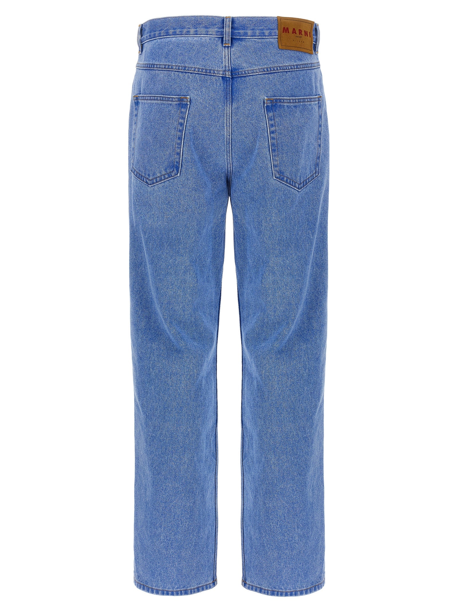 Experience the allure of Marni's Blue Cotton Jeans Denim, where Italian craftsmanship meets timeless elegance, perfect for the discerning individual.