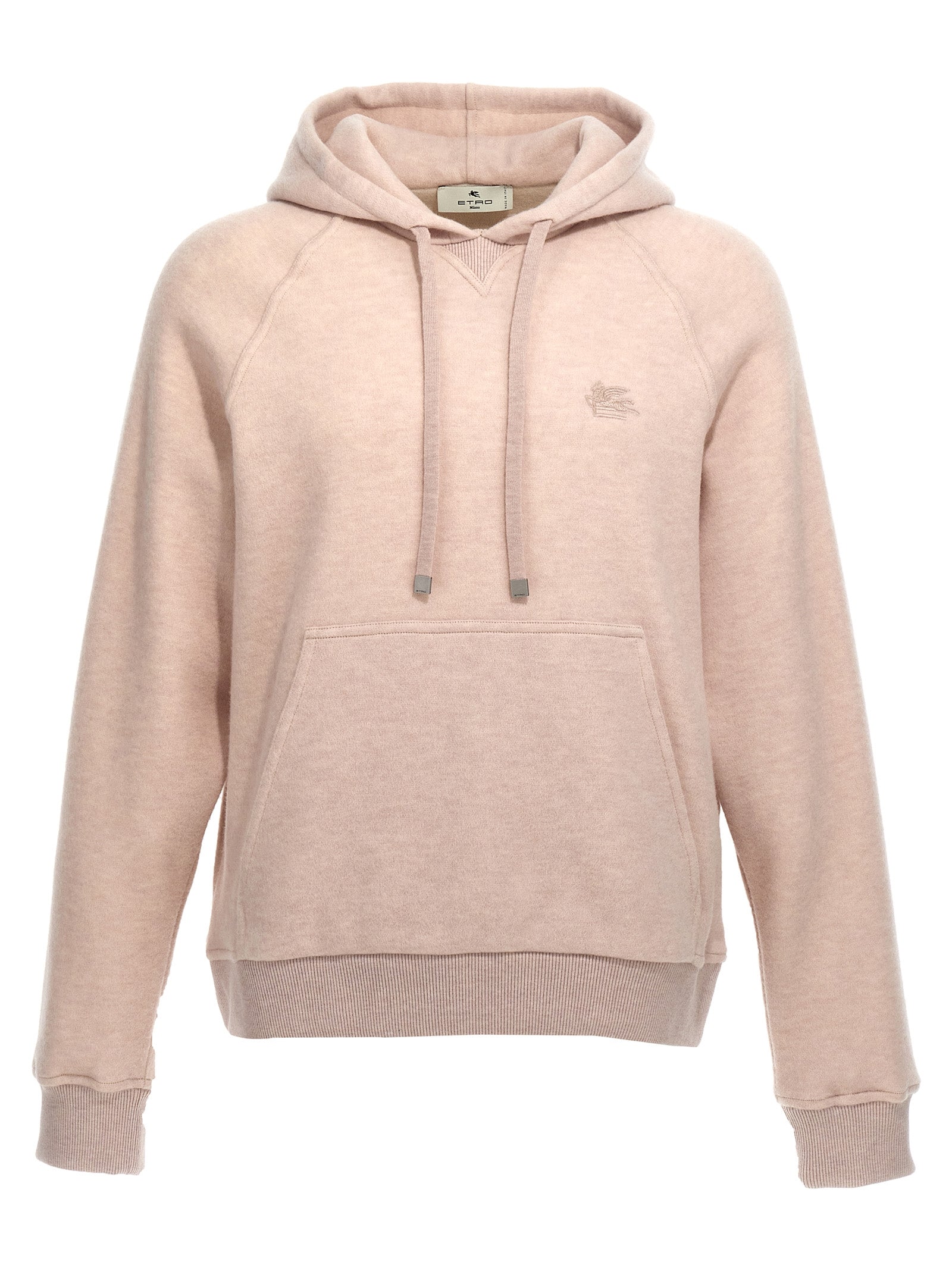 Indulge in the Etro Beige Wool Sweatshirt, a masterful blend of artisanal luxury and comfort, crafted in Italy for those who appreciate timeless elegance.