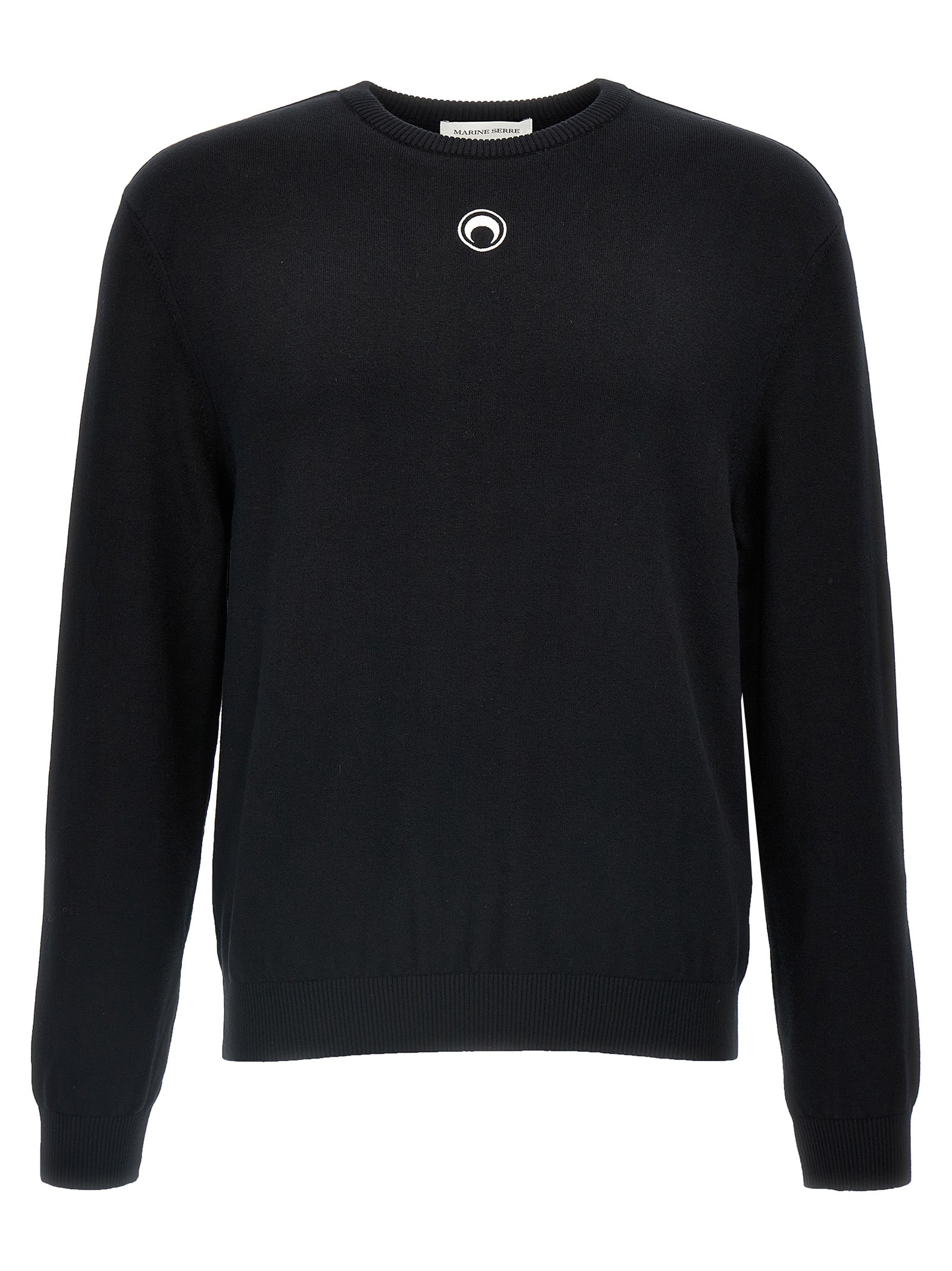 Elevate your style with the Marine Serre Black Viscose Cardigan, a luxurious blend of comfort and sophistication, perfect for those who embrace individuality and elegance.