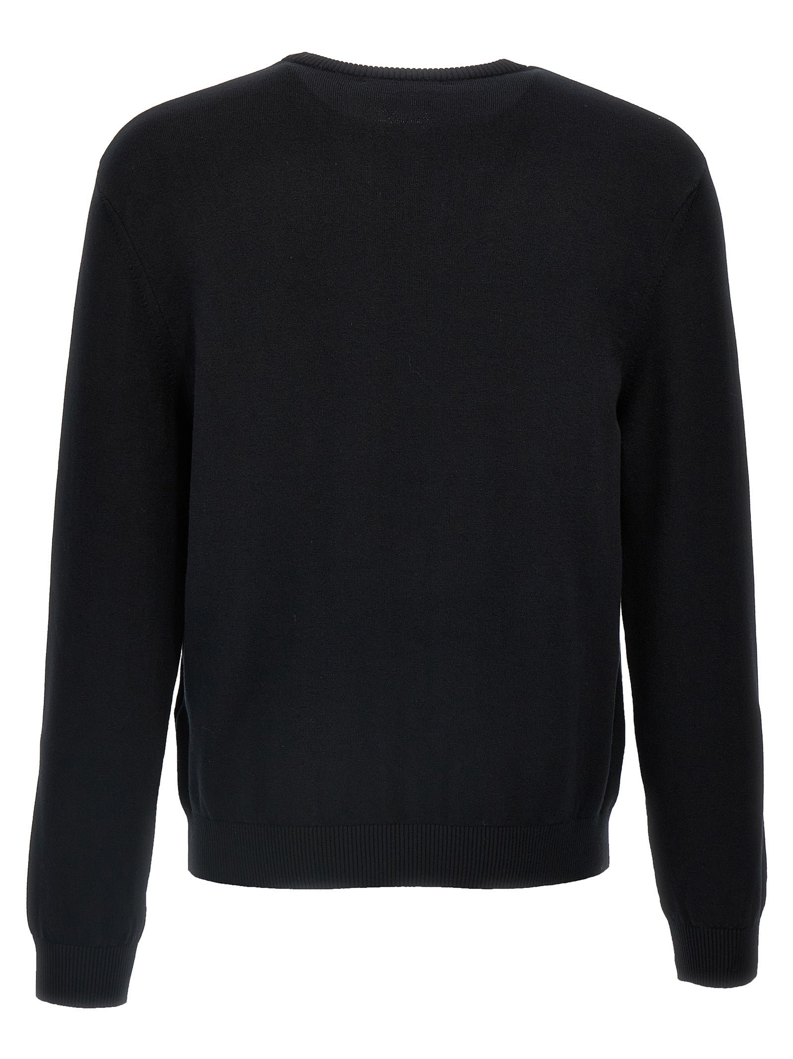 Indulge in the Marine Serre Black Viscose Cardigan, a luxurious blend of style and comfort, showcasing exquisite craftsmanship and timeless elegance for the discerning individual.