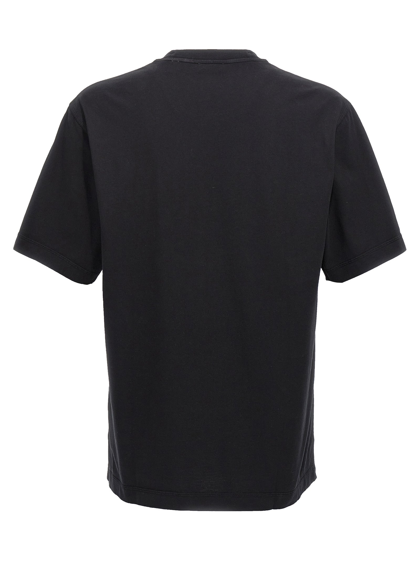 Burberry Black Cotton T-Shirt - Designer Luxury Essential