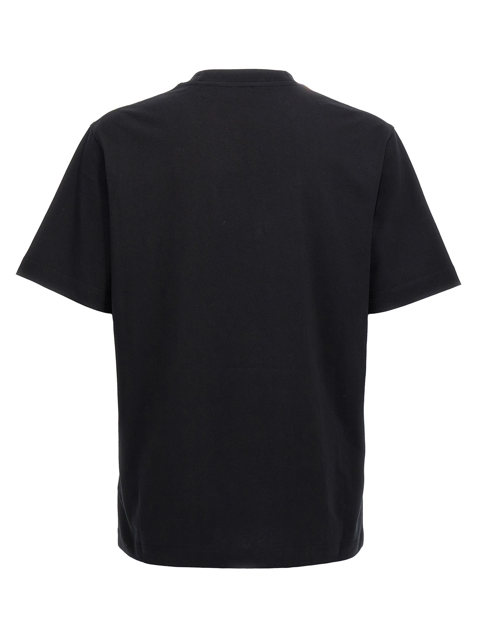 Burberry Bicolor Cotton T-Shirt - Artisanal Luxury Statement
