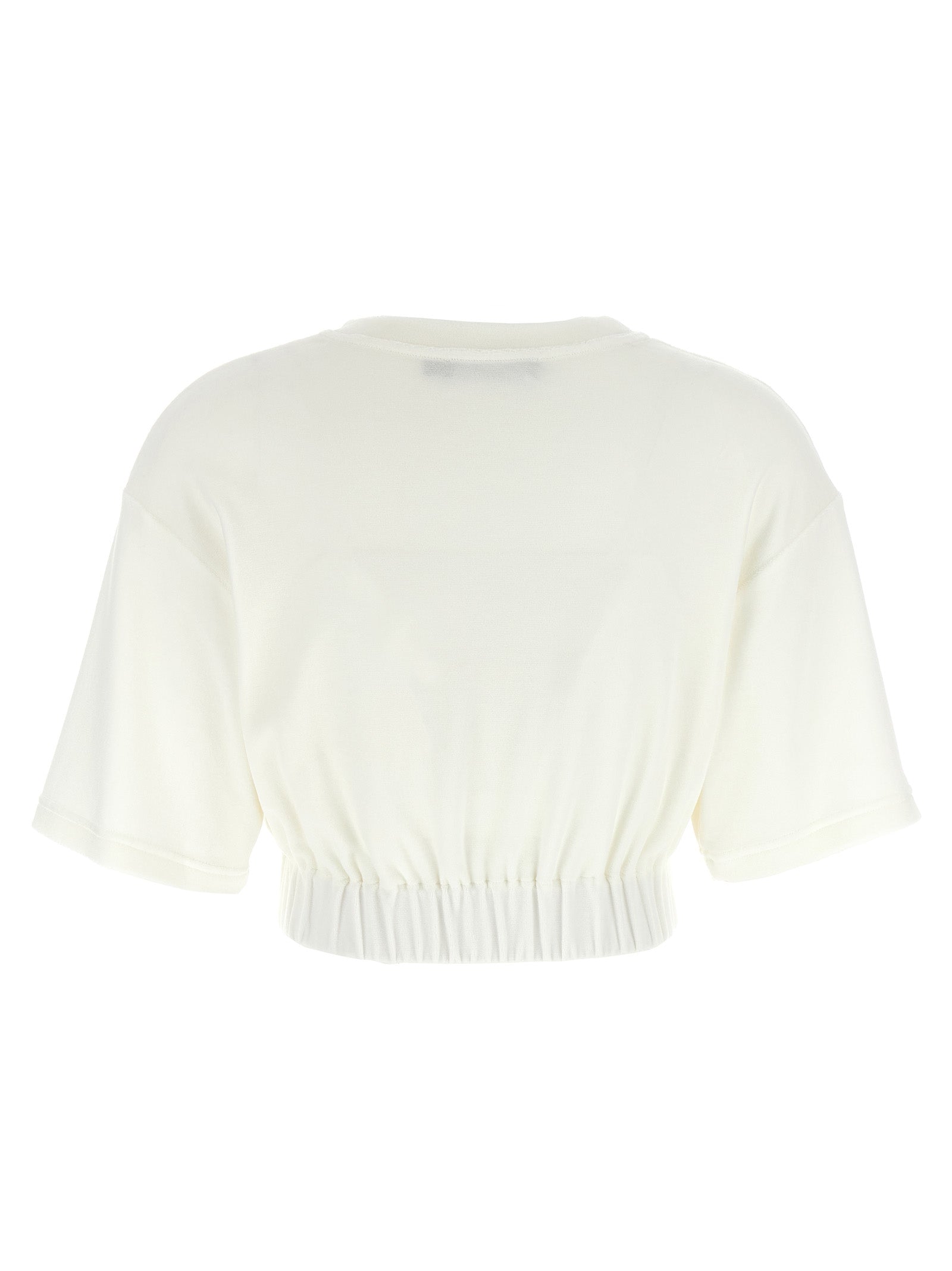 Elevate your style with the Dolce & Gabbana White Cotton T-Shirt, a luxurious blend of comfort and sophistication, perfect for the discerning fashionista.