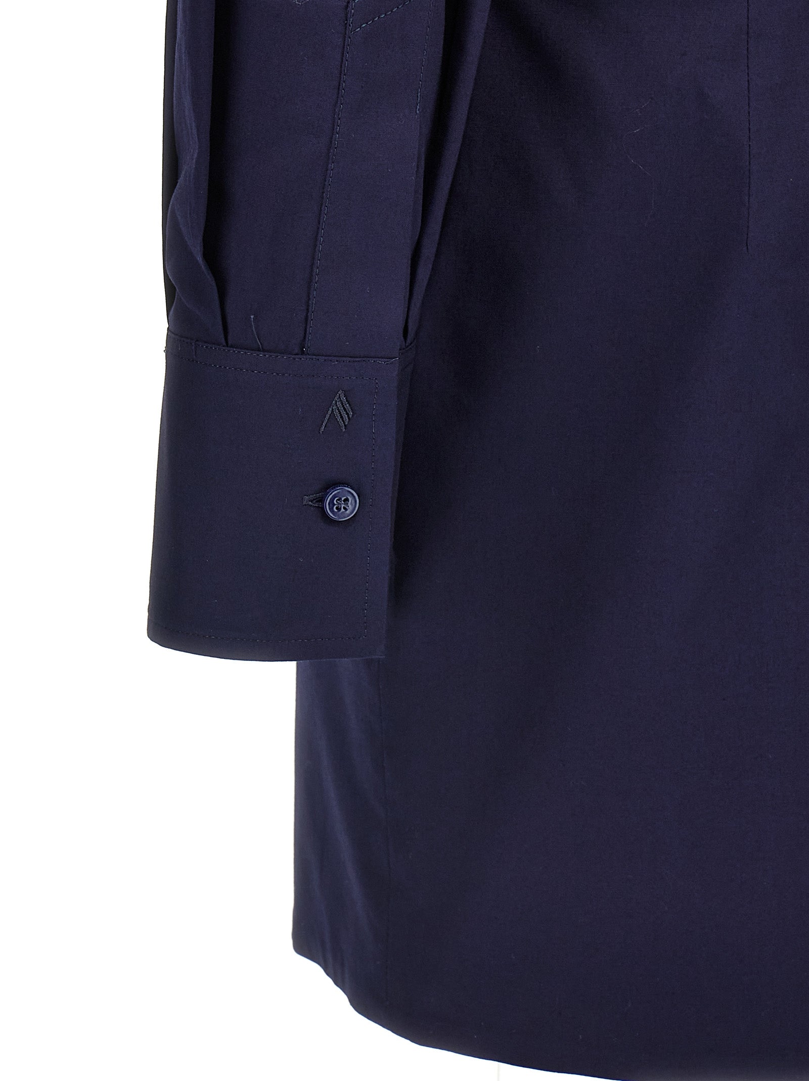 Experience the allure of The Attico Blue Cotton Short Dress, a luxurious blend of Italian craftsmanship and modern elegance, perfect for unforgettable moments.
