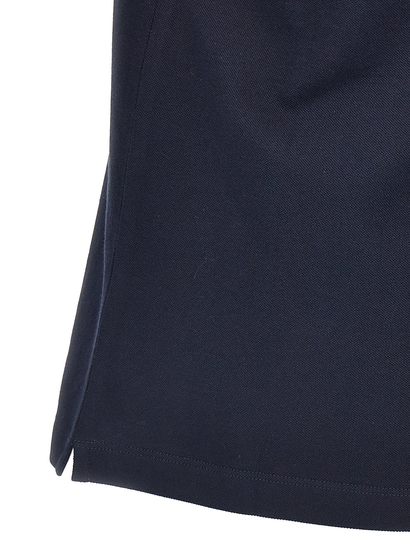 Brunello Cucinelli Blue Cotton Polo Shirt | Artisanal Luxury Wear