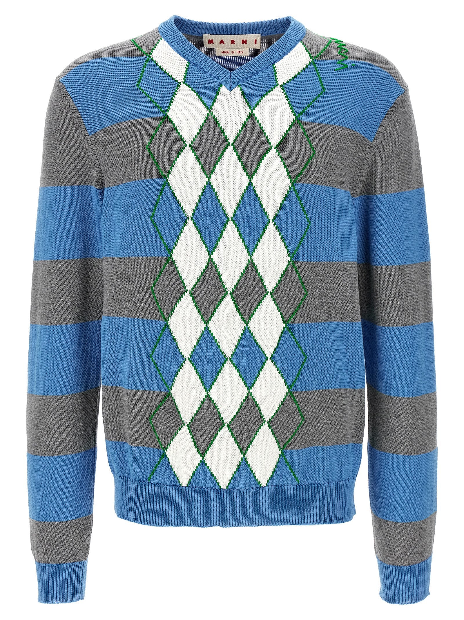Marni Multicolor Cotton Cardigan