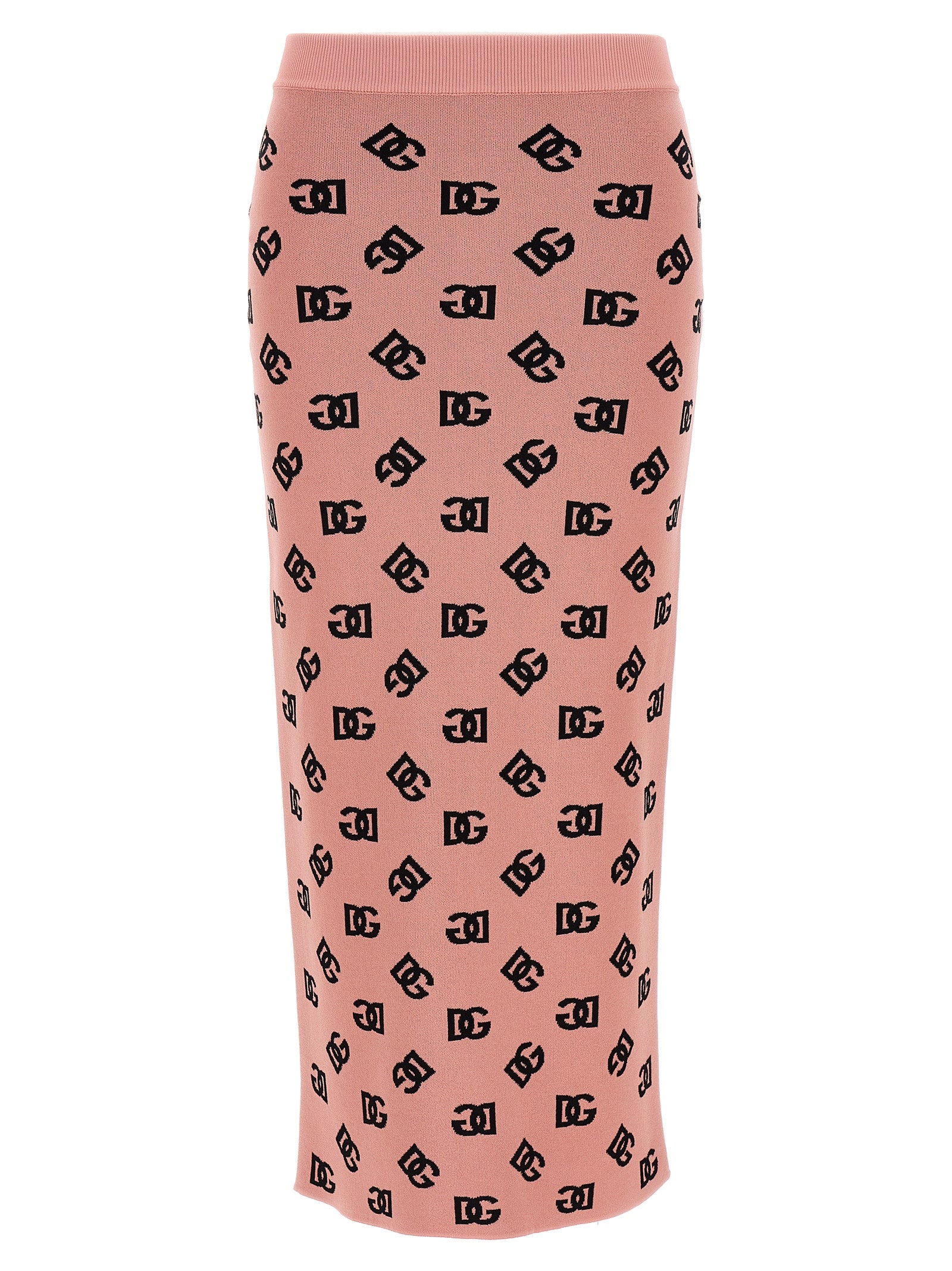 Dolce & Gabbana Multicolor Viscose Midi Skirt