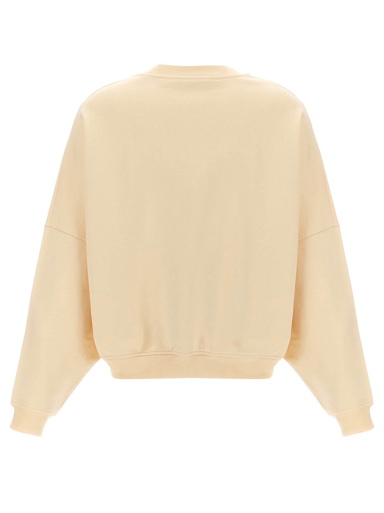 Indulge in the Marni White Cotton Sweatshirt, a masterpiece of luxurious craftsmanship, blending elegance and comfort for the discerning individual seeking effortless style.