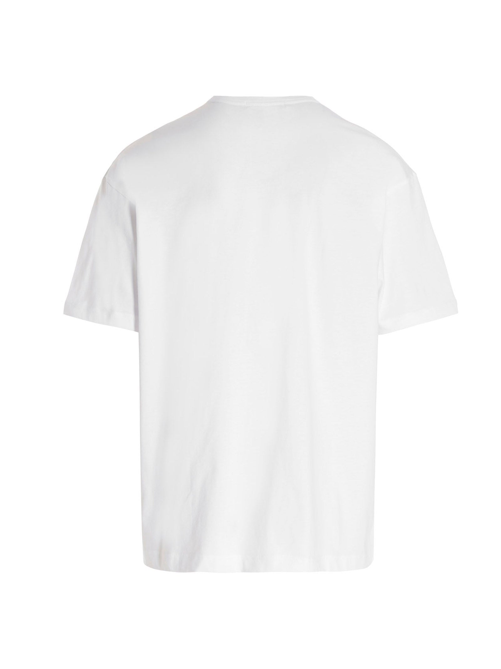 Comme Des Garçons White Cotton T-Shirt - Timeless Luxe Essential