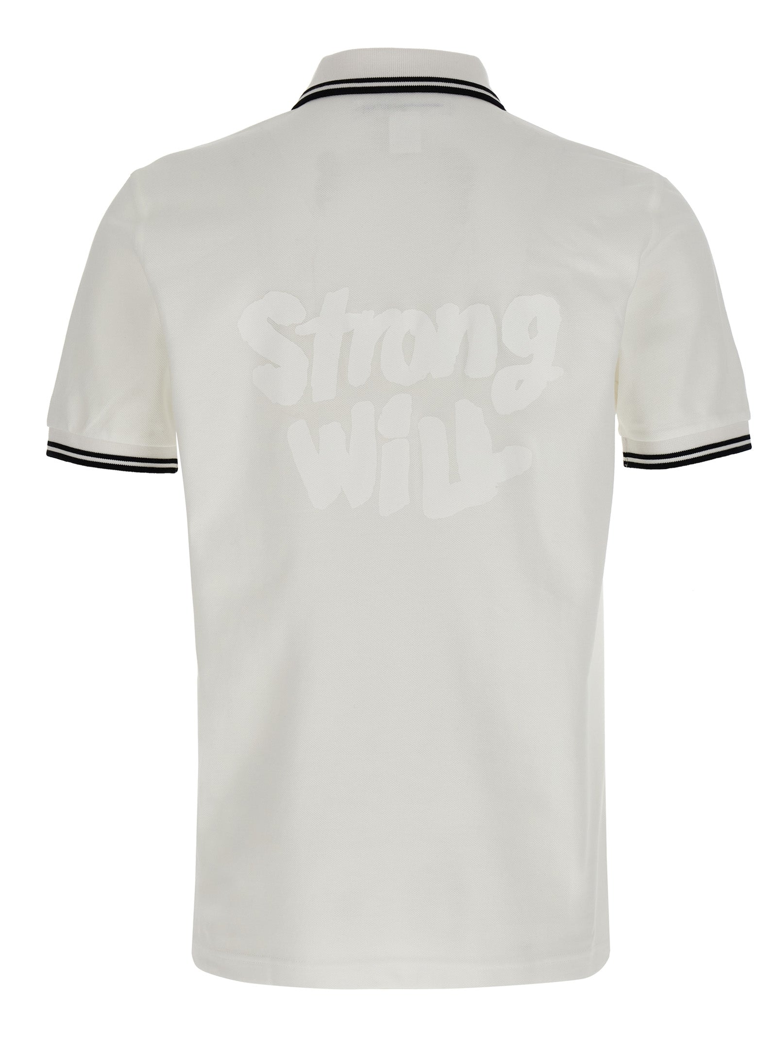 Comme Des Garçons White Cotton Polo Shirt - Designer Luxury Couture