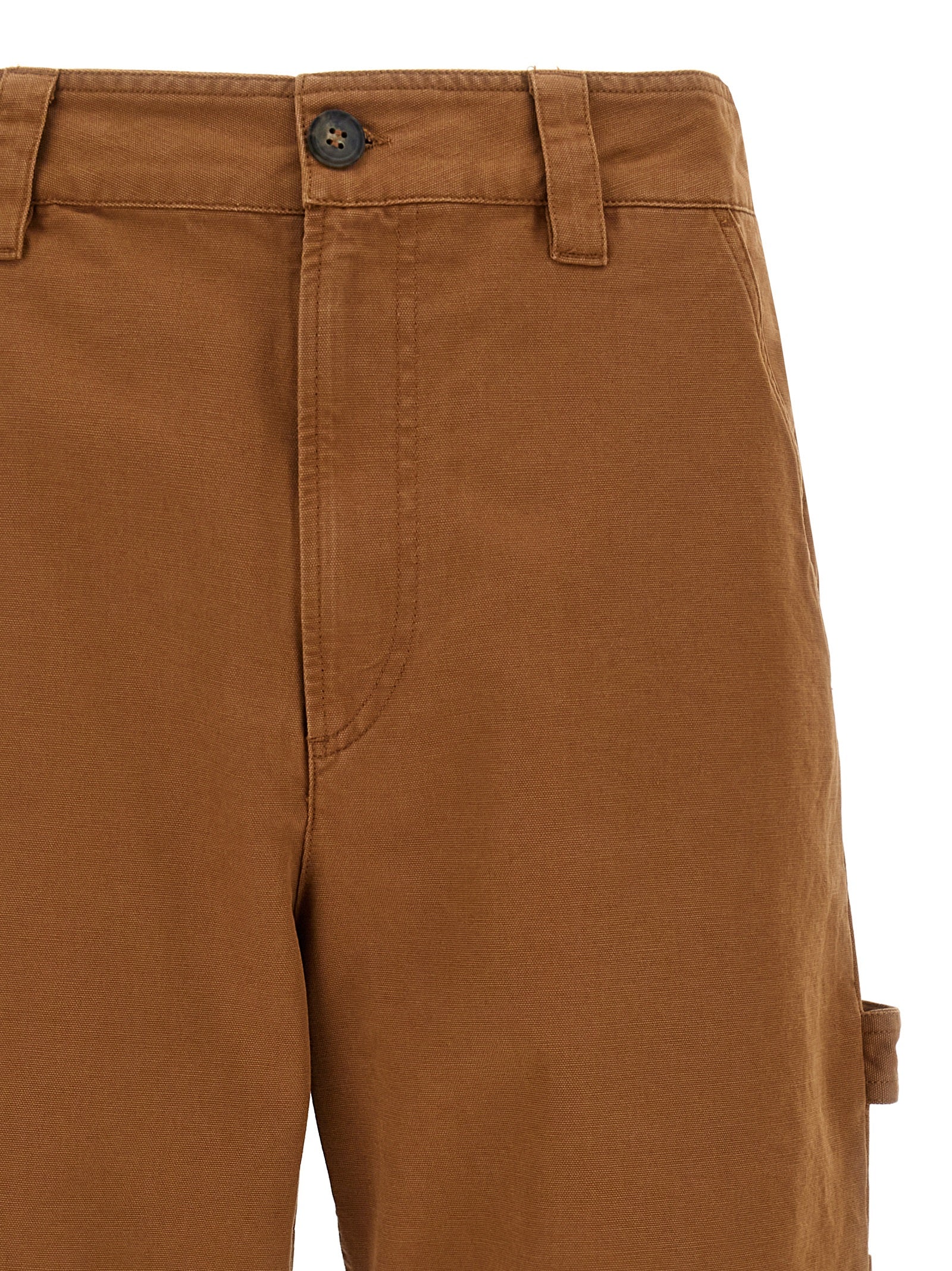 A.P.C. Brown Cotton Casual Pants
