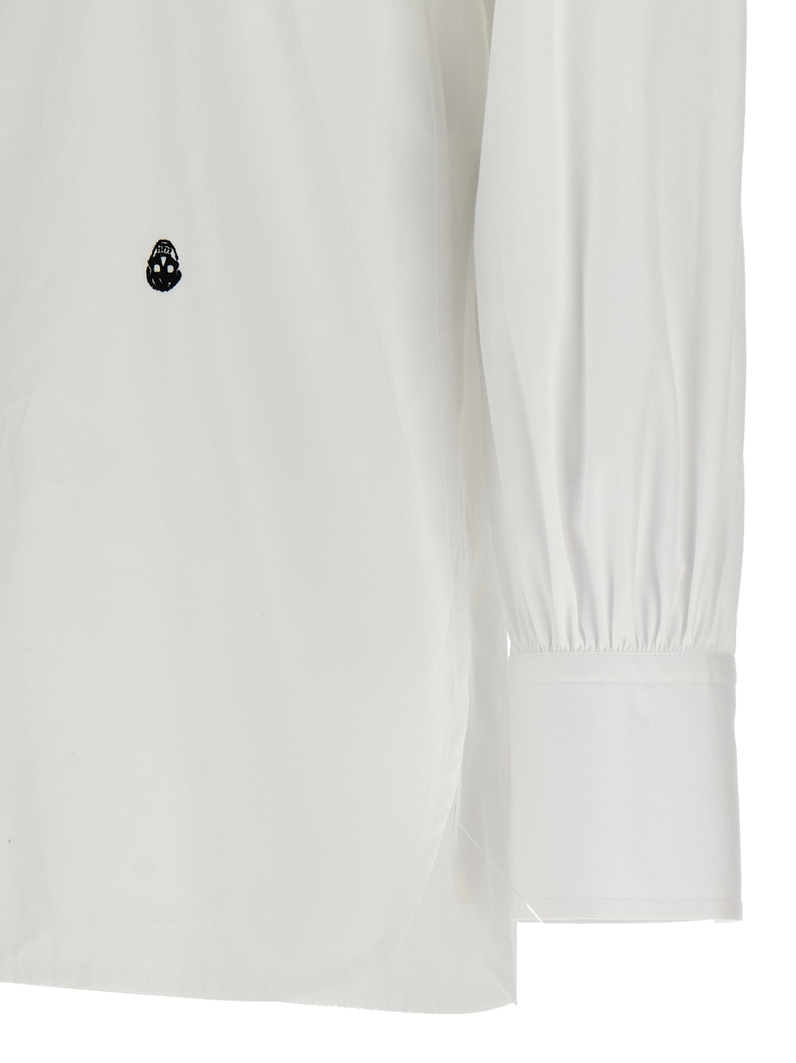 Alexander McQueen White Cotton Blouse