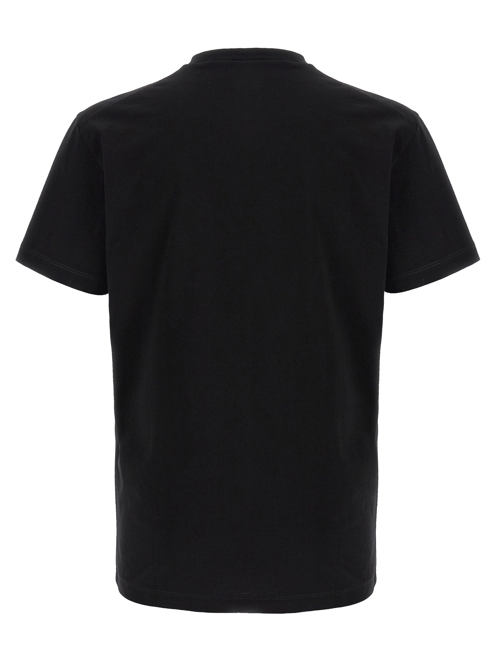 Dsquared² Black Cotton T-Shirt – Designer Artisanal Luxury