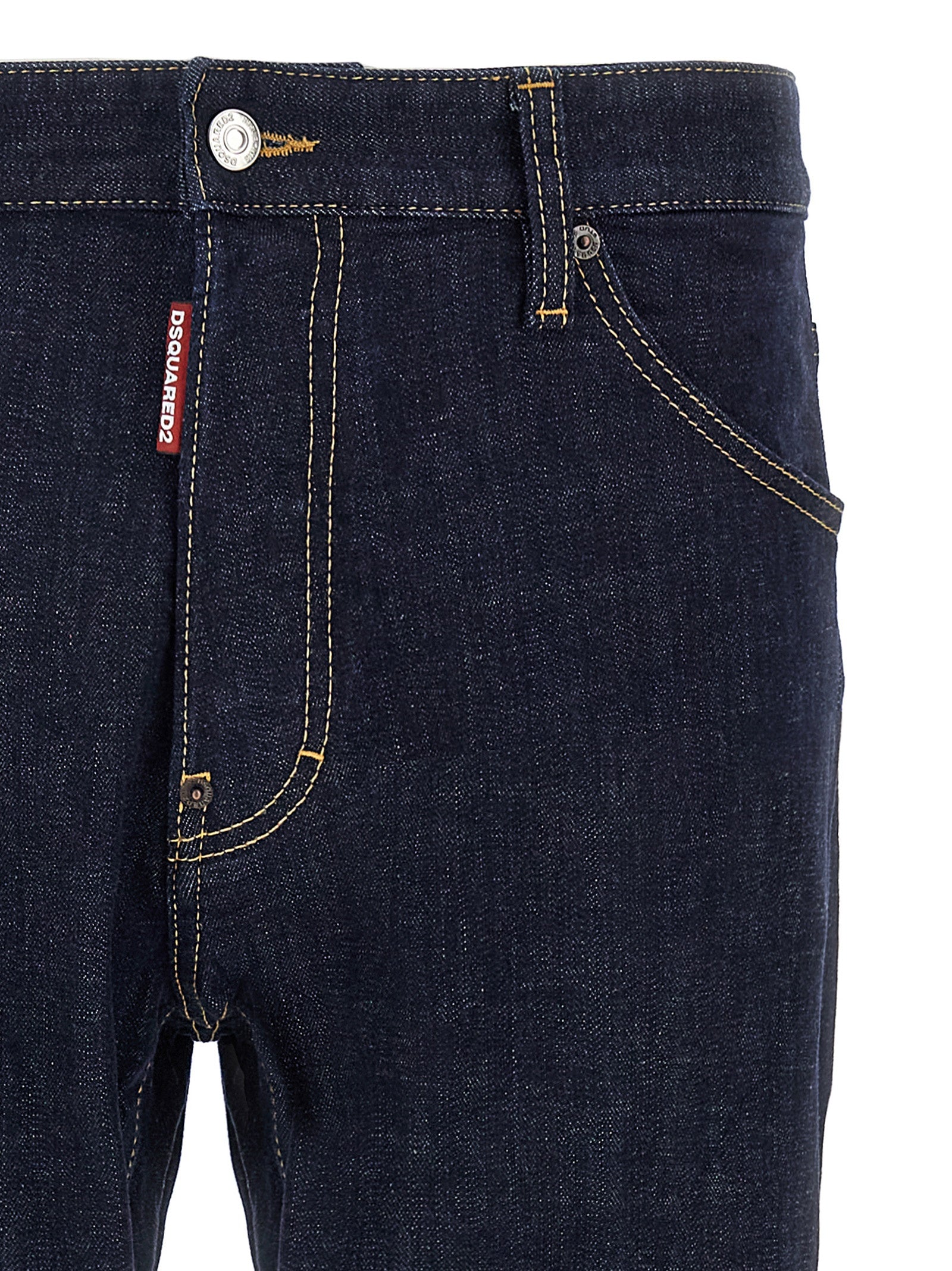Dsquared² Blue Cotton Slim Fit Jeans – Artisanal Luxury Denim
