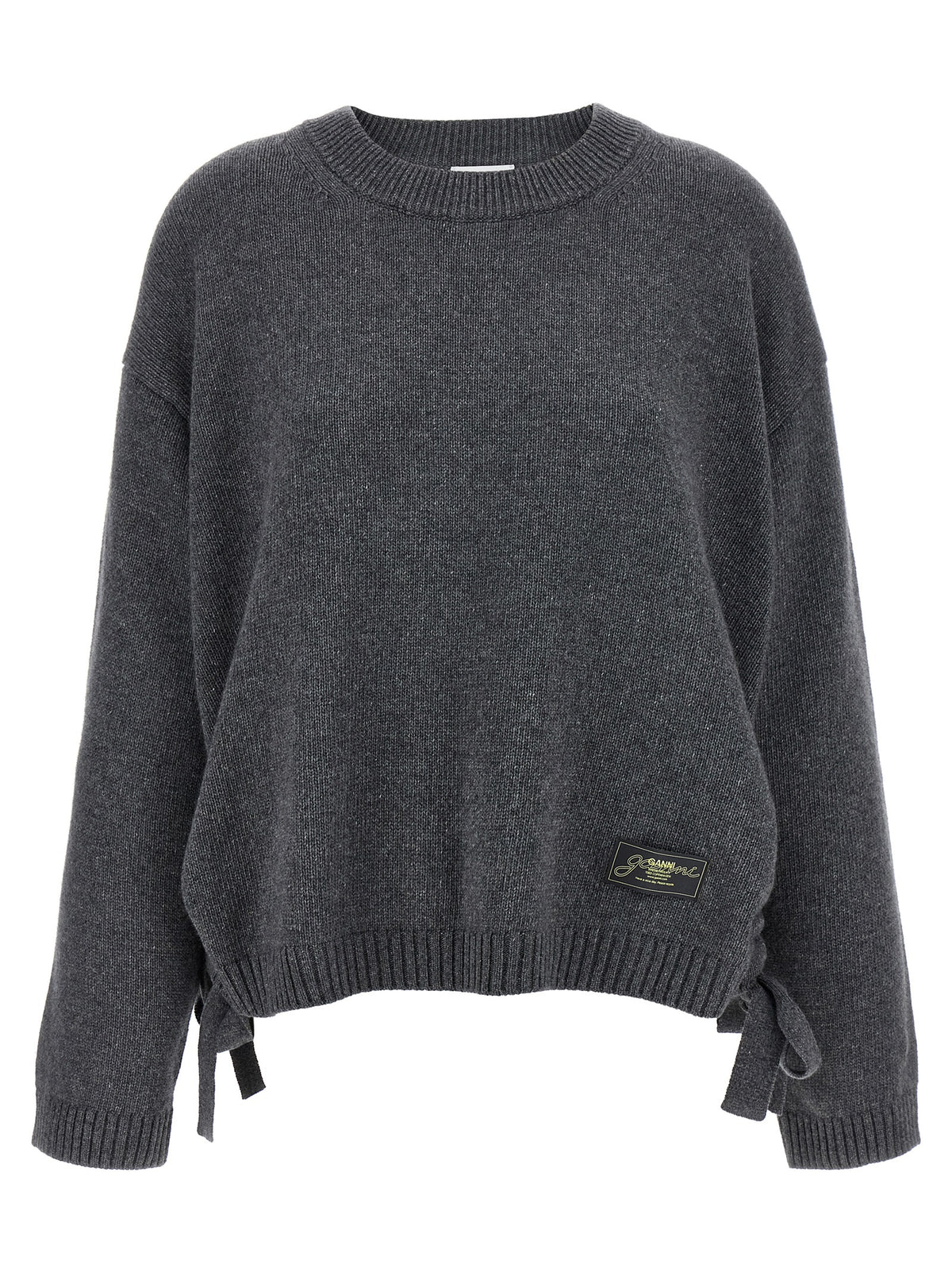 Ganni Gray Wool Cardigan - Effortless Luxury for Every Occasion