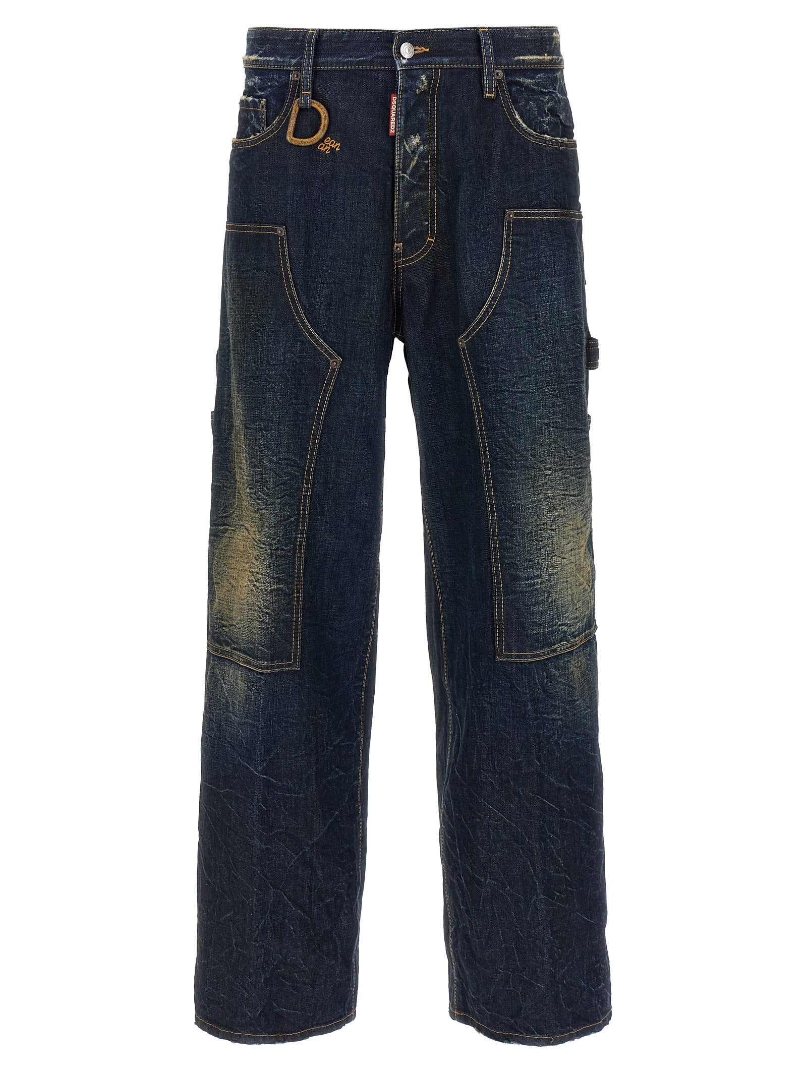 Dsquared² Blue Cotton Jeans Denim | Artisanal Luxury Fashion